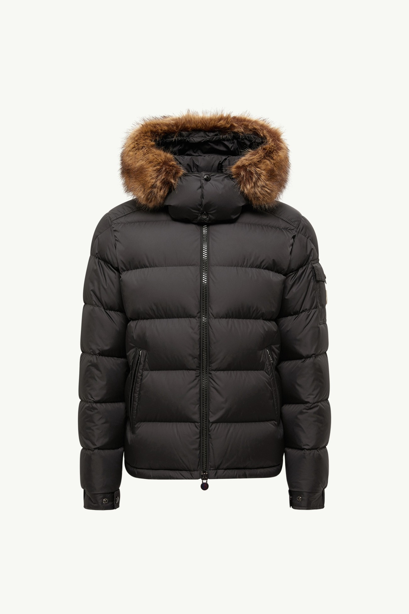 Mayaf Hooded Short Down Jacket Men Black Moncler 2