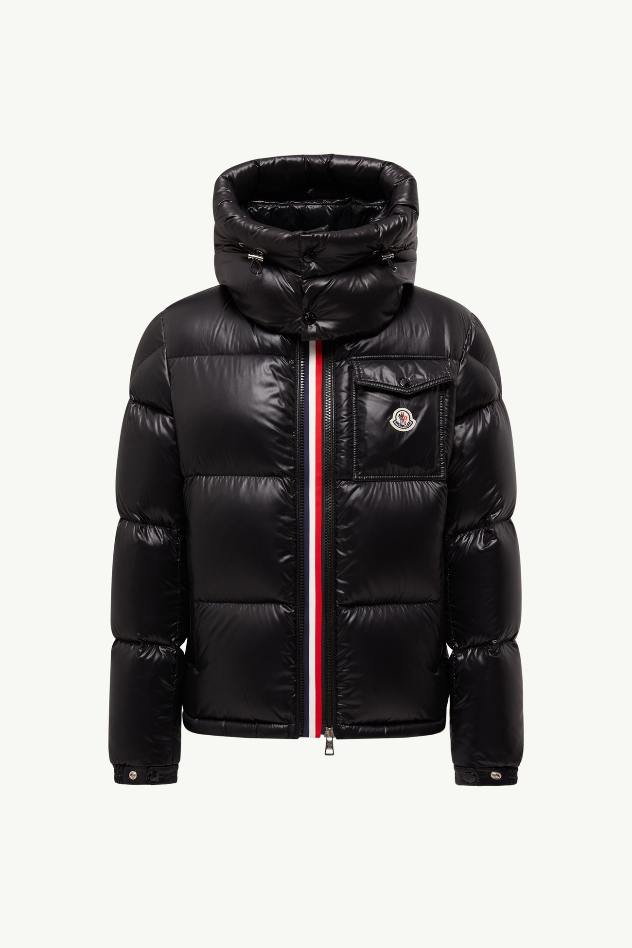 Montbeliard Hooded Short Down Jacket Men Black Moncler 2