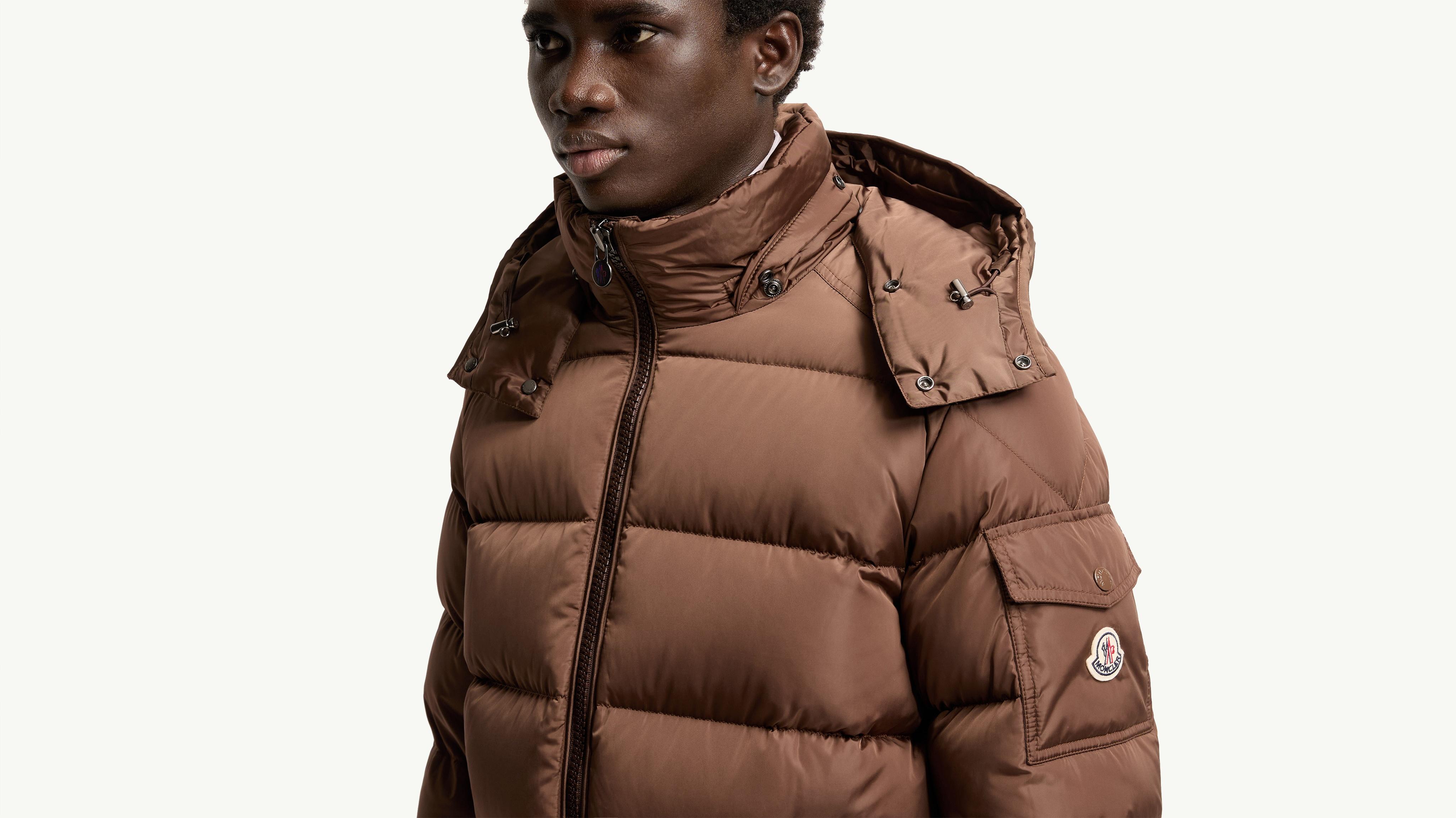 Brown Moncler Maya Matte Short Down Jacket - Short Down Jackets