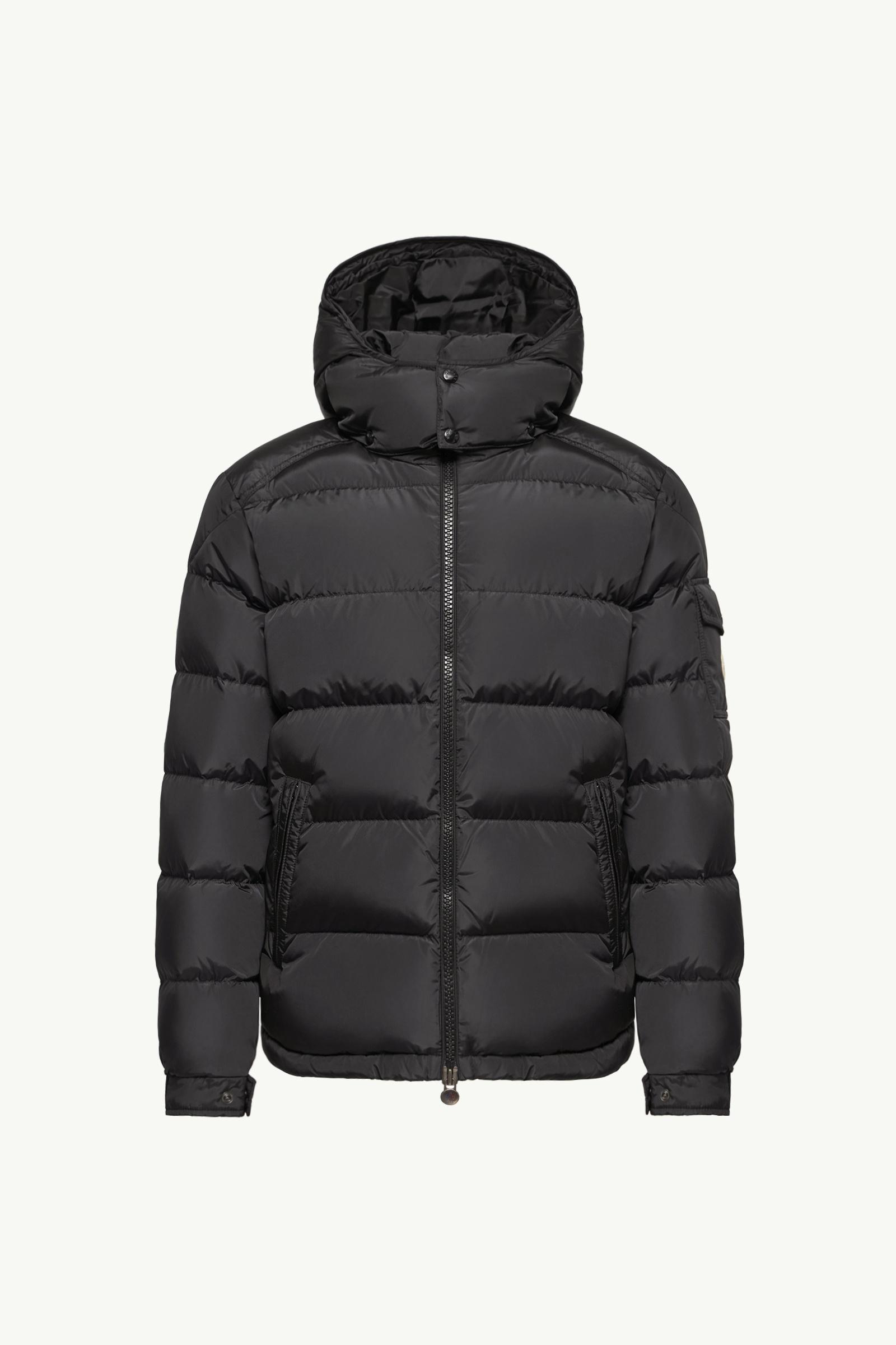 Navy Blue Moncler Maya Matte Short Down Jacket - Short Down