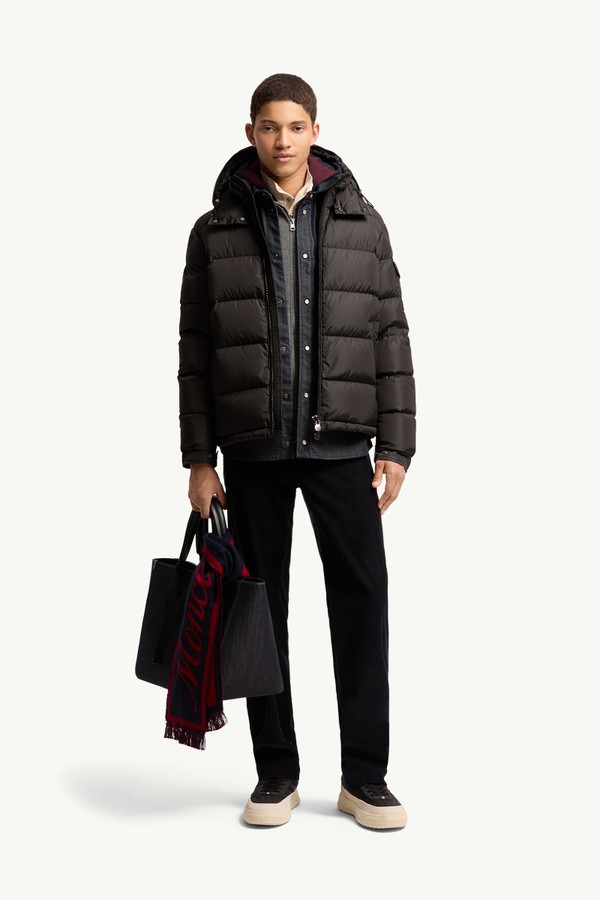 Moncler Maya Matte短身羽絨外套 男士 黑色 Moncler 0