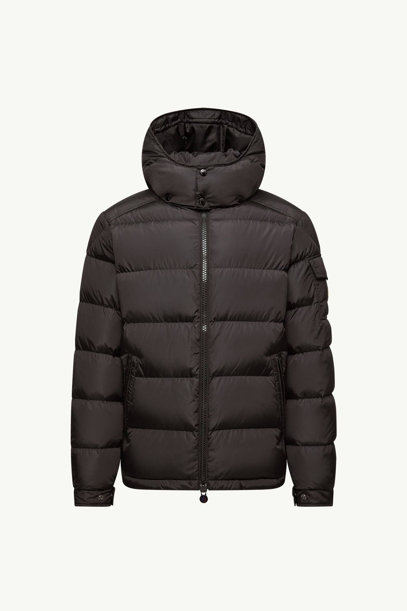 ブラック Moncler Mayaショートダウンジャケット : ショートダウン 