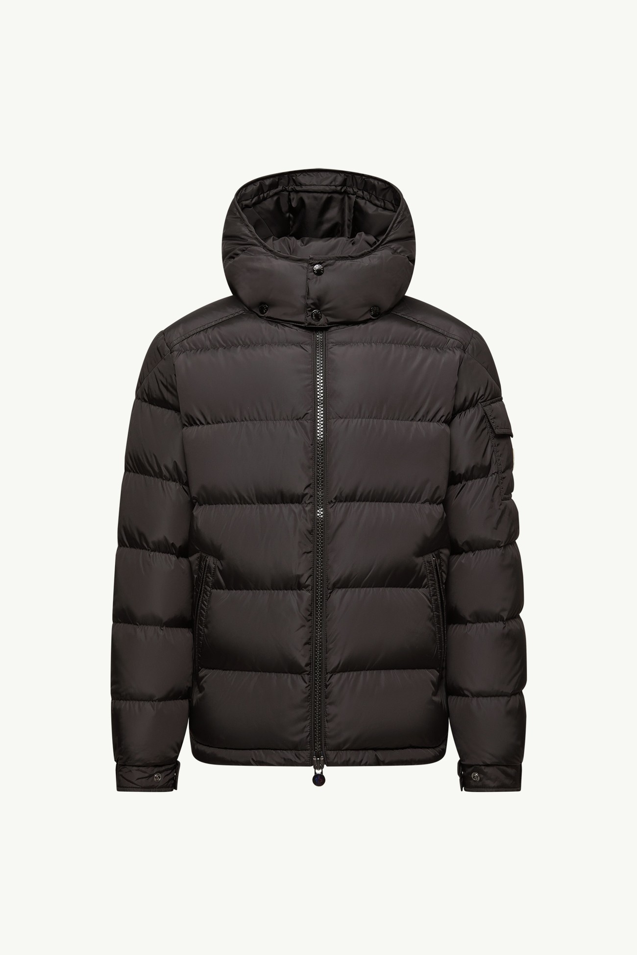 Plumífero corto mate Moncler Maya Hombre Negro Moncler 2