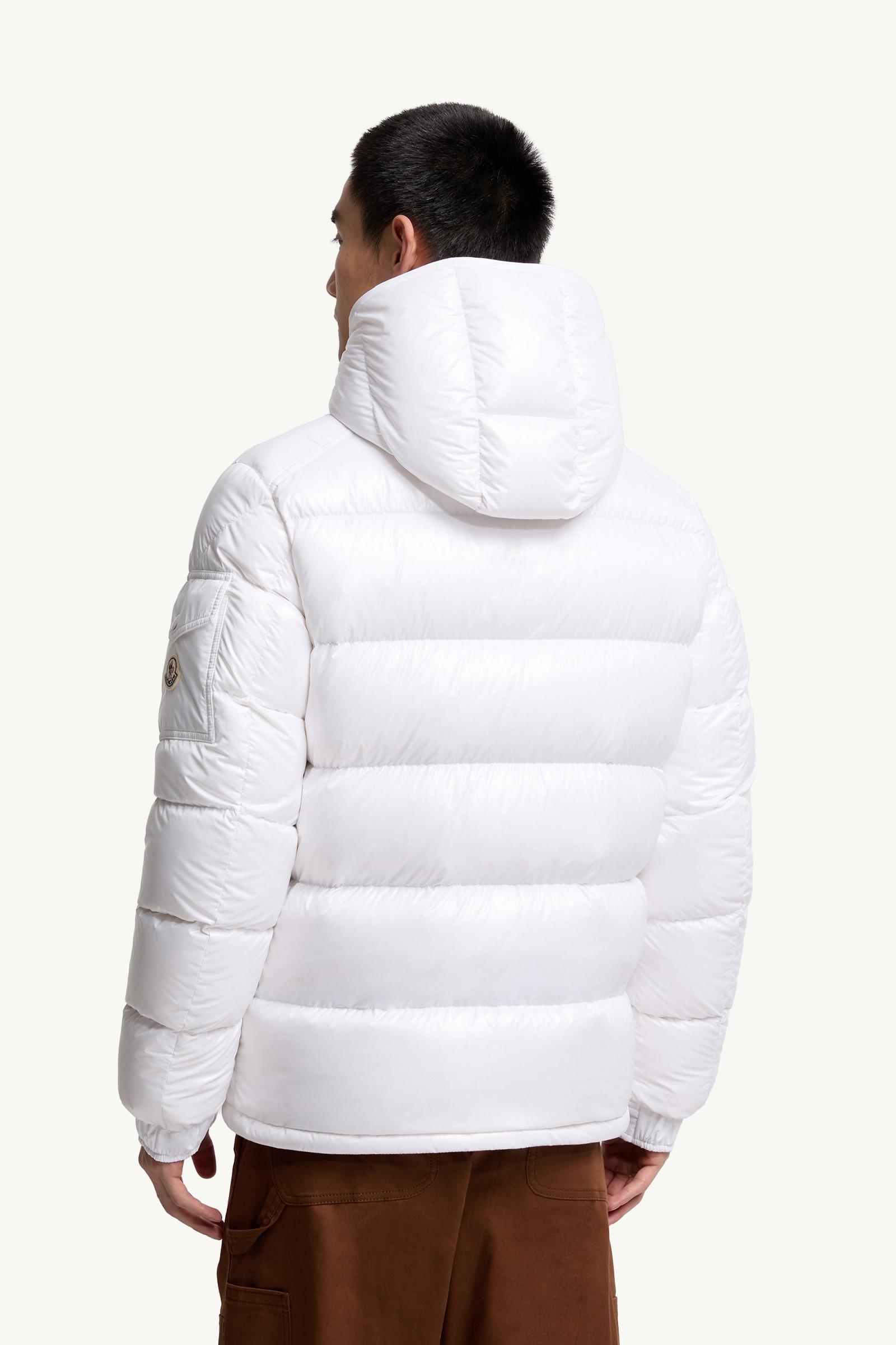 ホワイト Moncler Mayaショートダウンジャケット : ショートダウン ホワイト Moncler Mayaショートダウンジャケット : ショートダウン