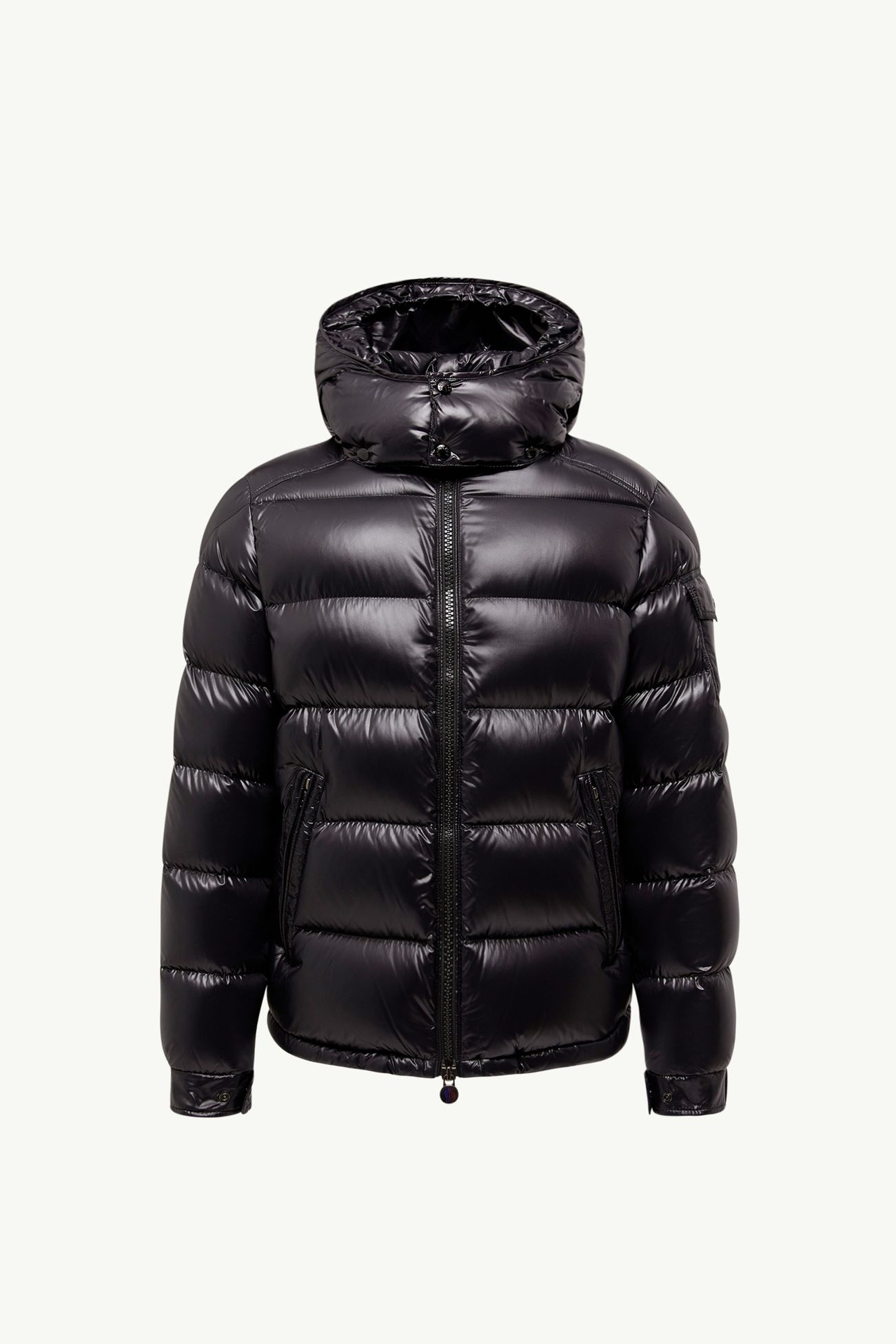 ブラック Moncler Mayaショートダウンジャケット : ショートダウン 