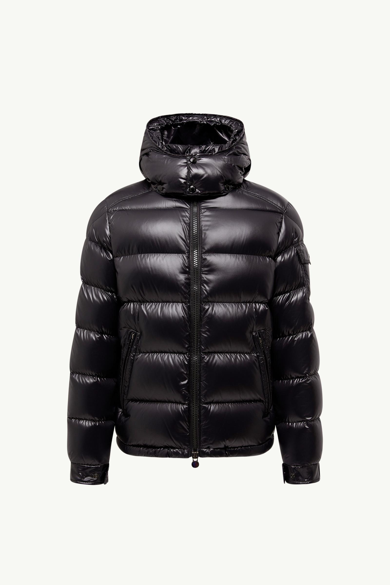Black Moncler Maya Hooded Short Down Jacket - Short Down Jackets Black Moncler Maya Hooded Short Down Jacket - Short Down Jackets