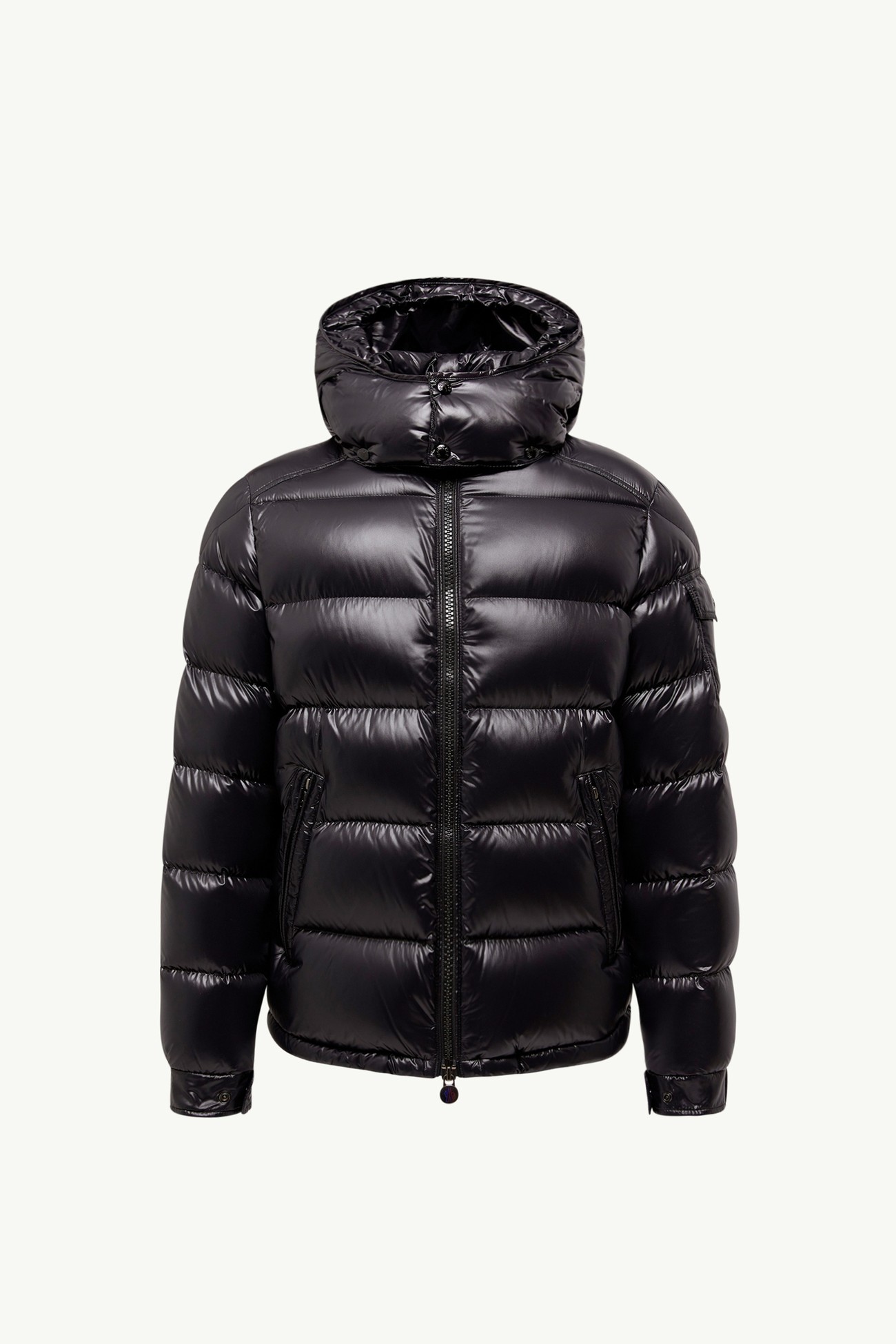 Moncler Maya Hooded Short Down Jacket Men Black Moncler 2