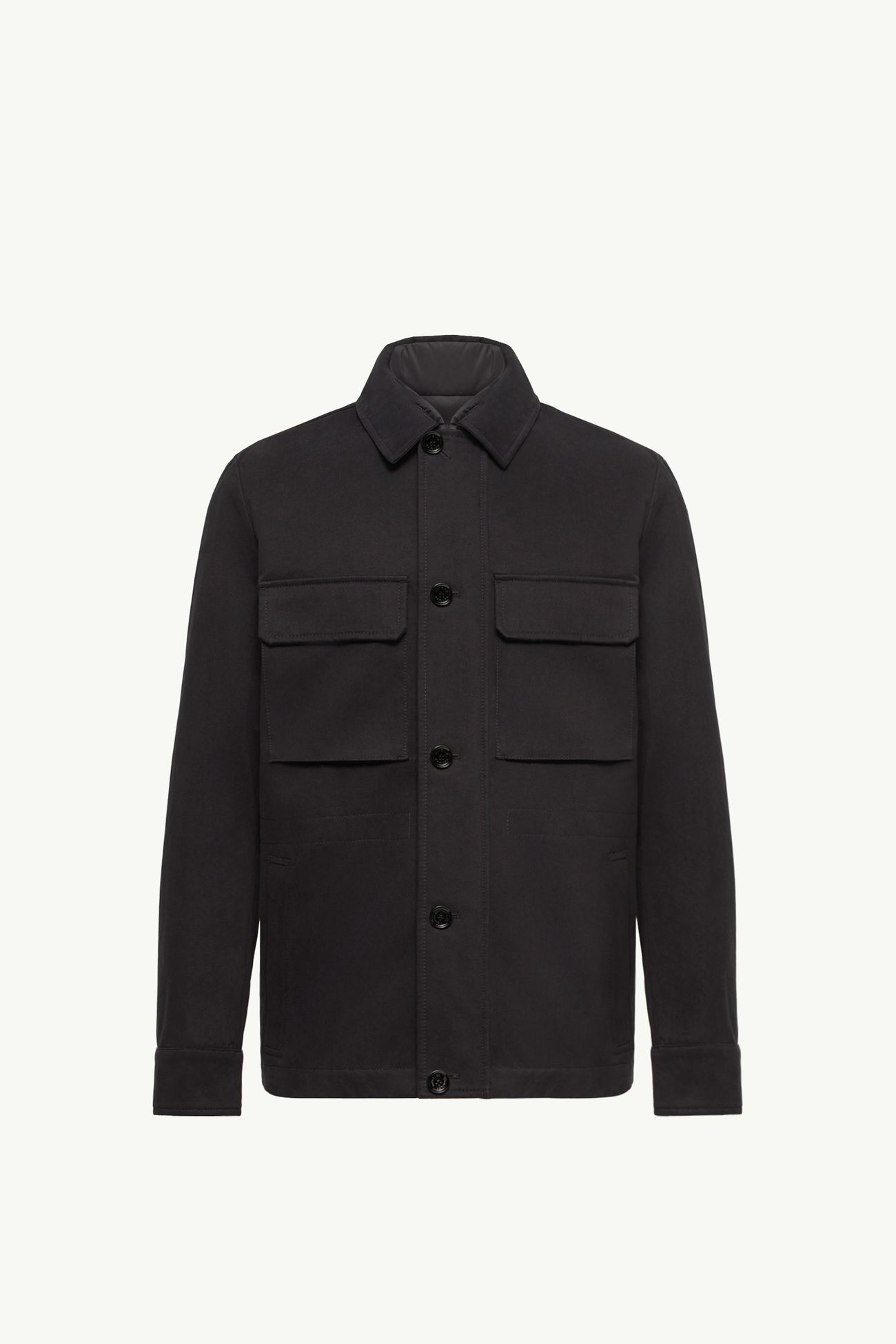 Veste militaire Thaldrik en coton Hommes Noir Moncler 2
