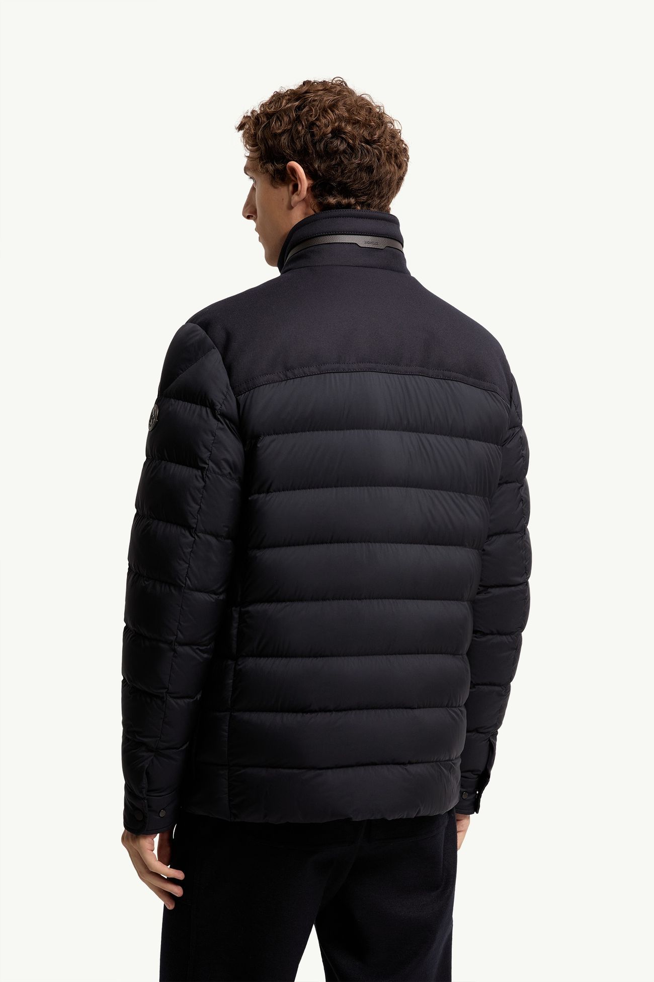 Bieza羽絨軍裝外套 男士 深藍色 Moncler 4