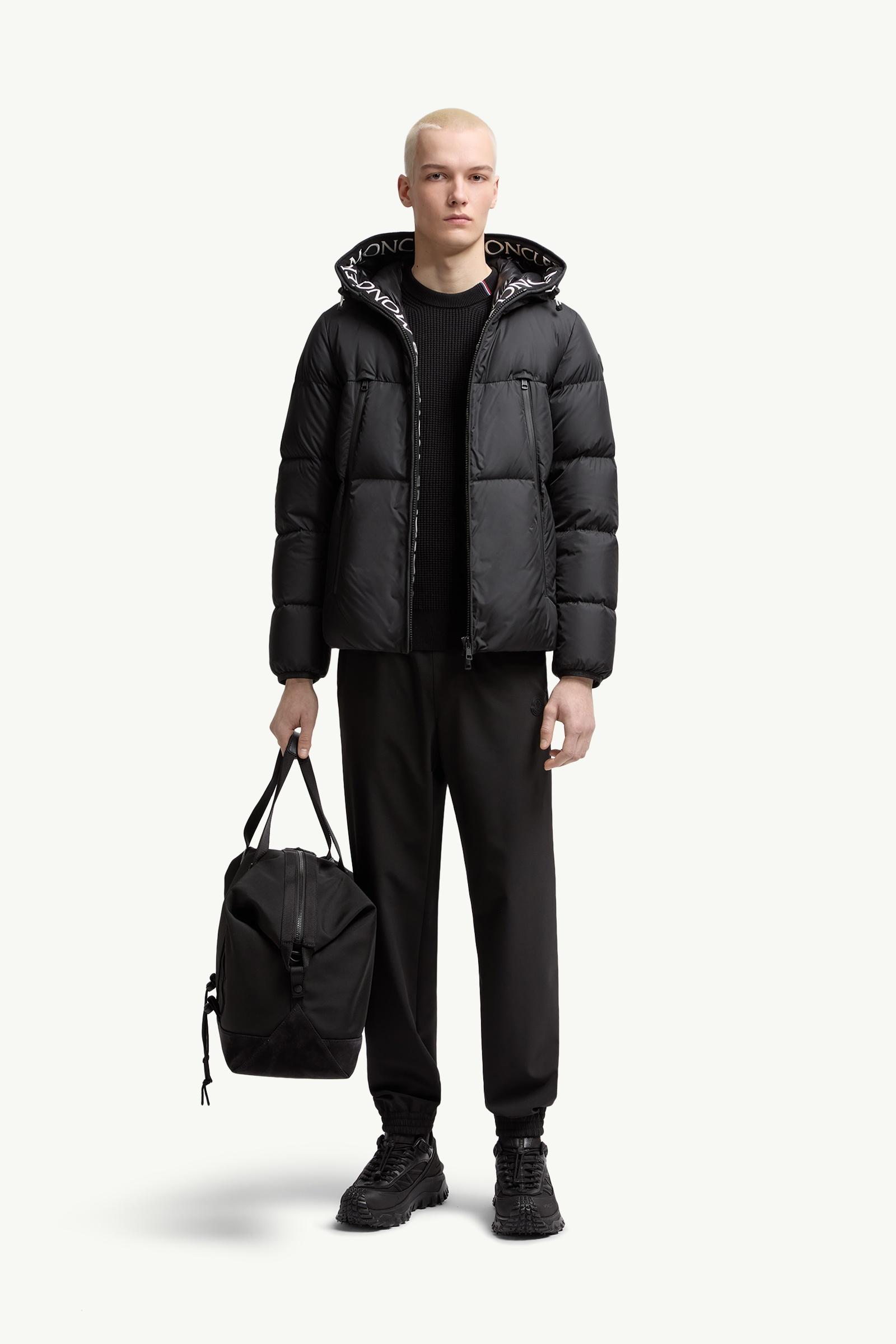 Black Montcla Hooded Short Down Jacket - Short Down Jackets for