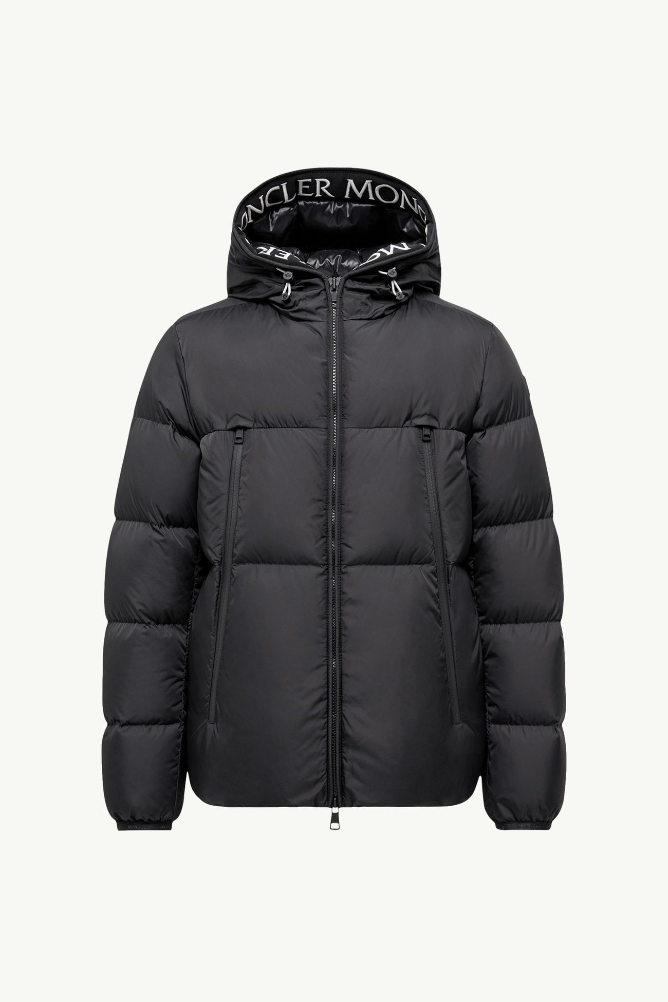Doudoune courte à capuche Montcla Hommes Noir Moncler 2