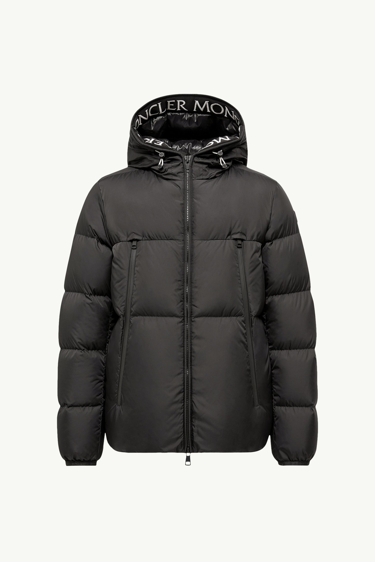 Montcla kurze Daunenjacke mit Kapuze Herren Schwarz Moncler 2