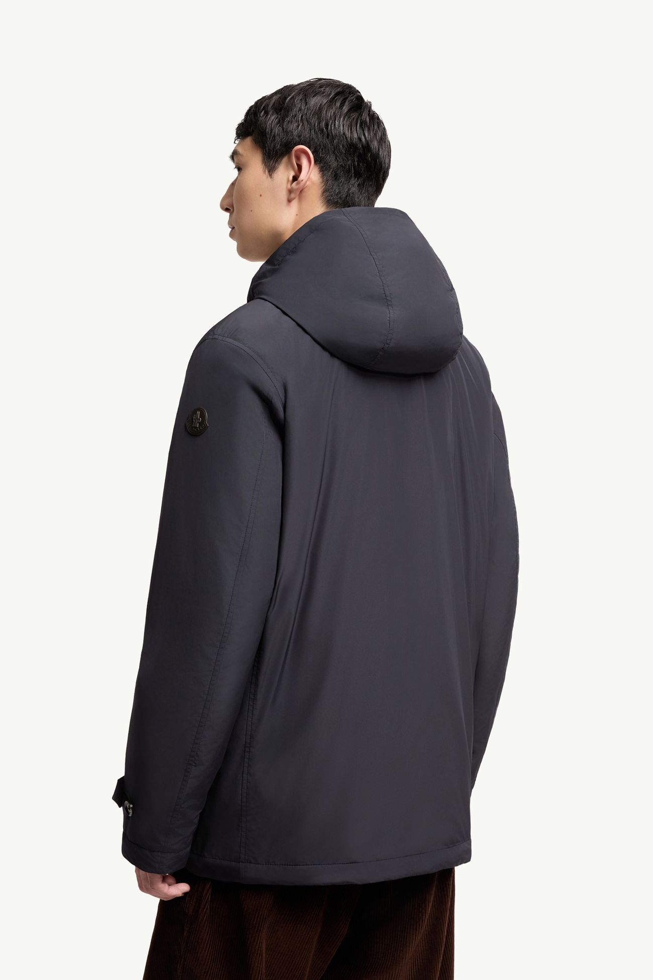 Evrine連帽羽絨派克大衣 男士 海軍藍色 Moncler 4