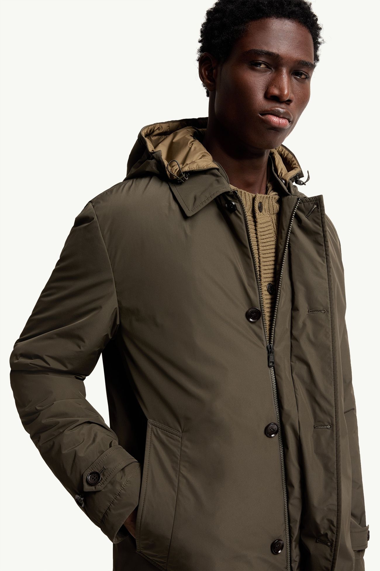 Evrine パーカー メンズ オリーブグリーン Moncler 5
