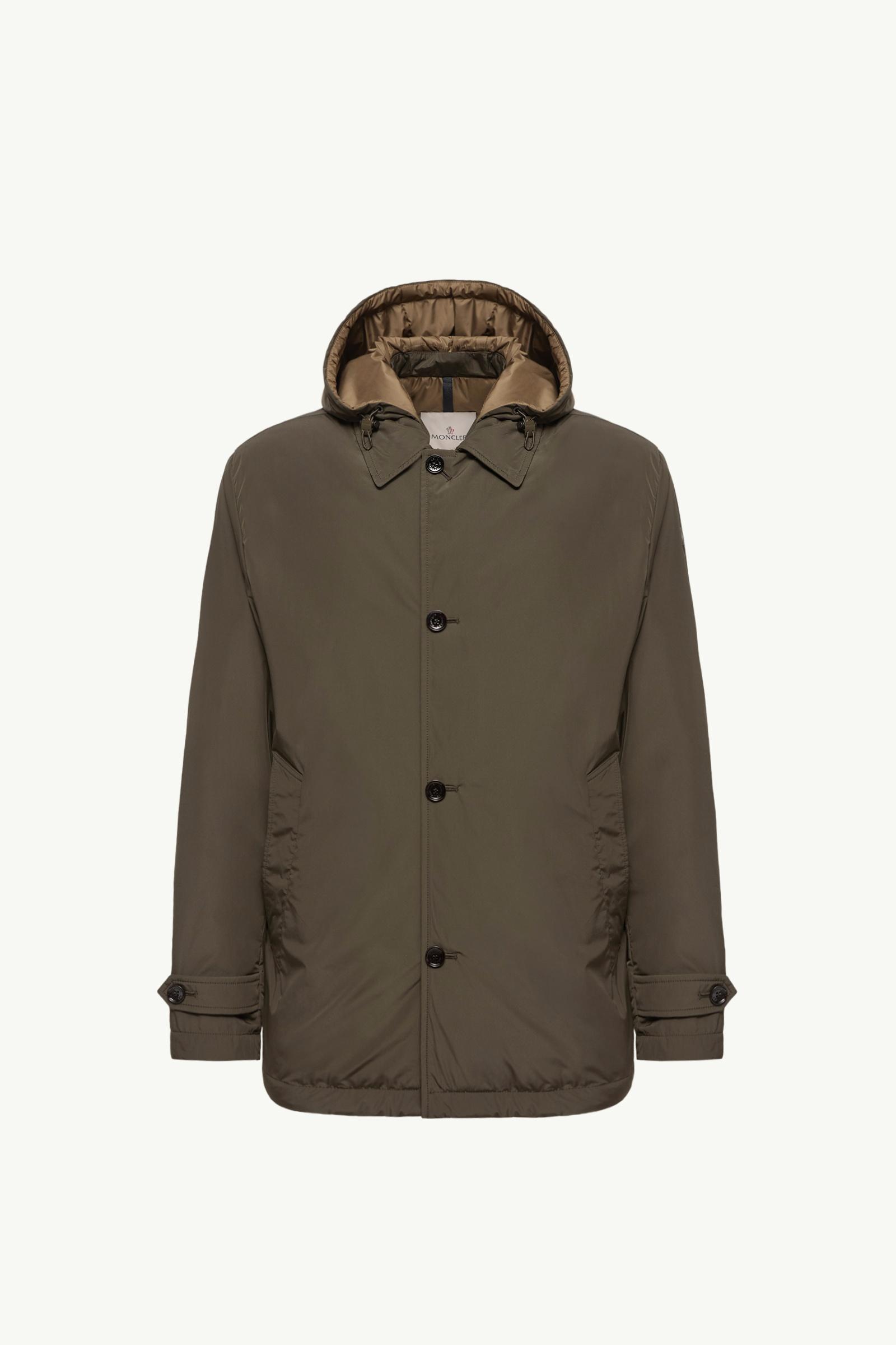 Evrine Daunenparka mit Kapuze Herren Olivgrün Moncler, 1 of 0