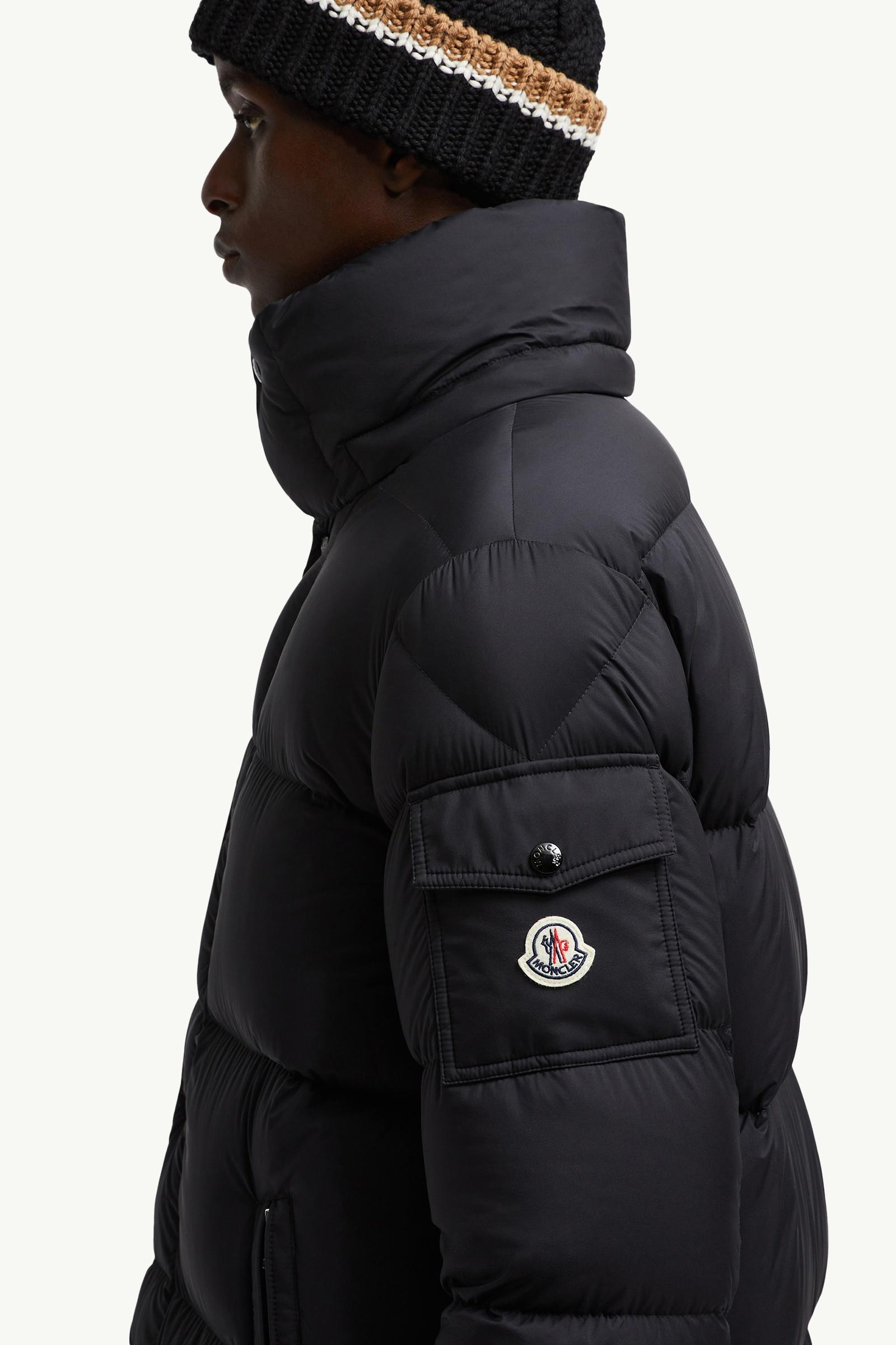 Black Hanoverian Hooded Long Down Jacket - Long Down Jackets for