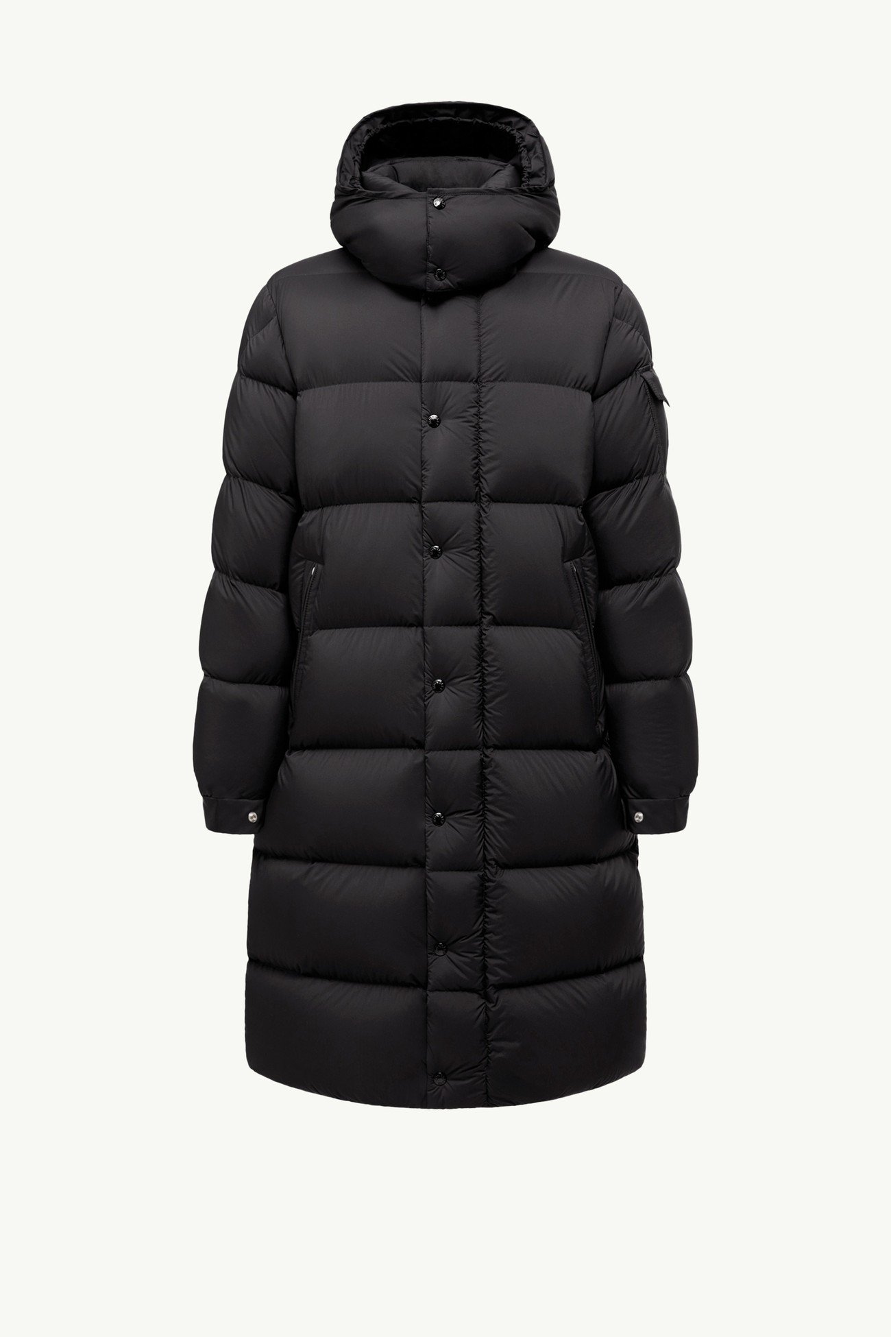 Piumino lungo Hanoverian con cappuccio Uomo Nero Moncler 2