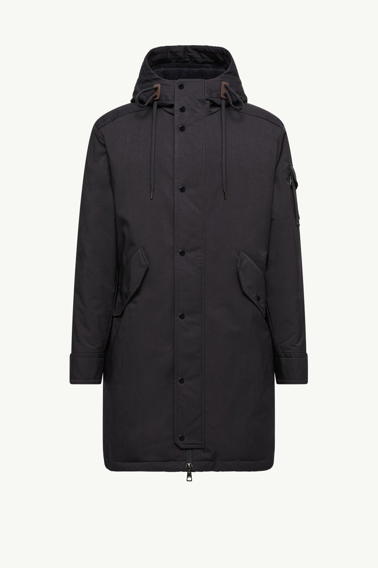 Nahan Hooded Long Down Parka Men Dark Blue Moncler, 1 of 0