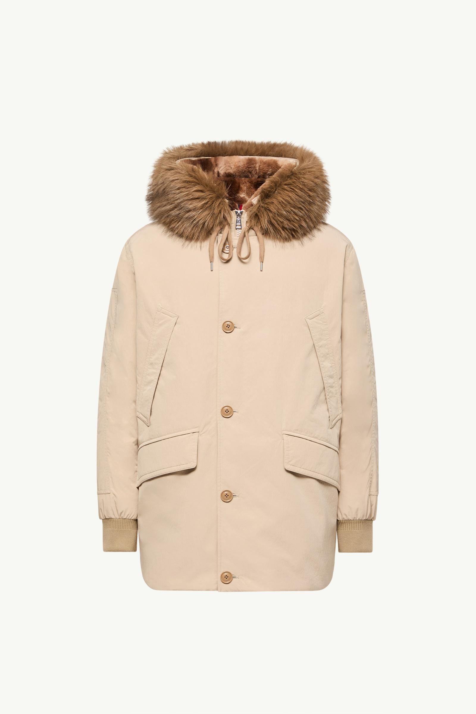 Parka plumífero con capucha Brevanth Hombre Beige Moncler, 1 of 0