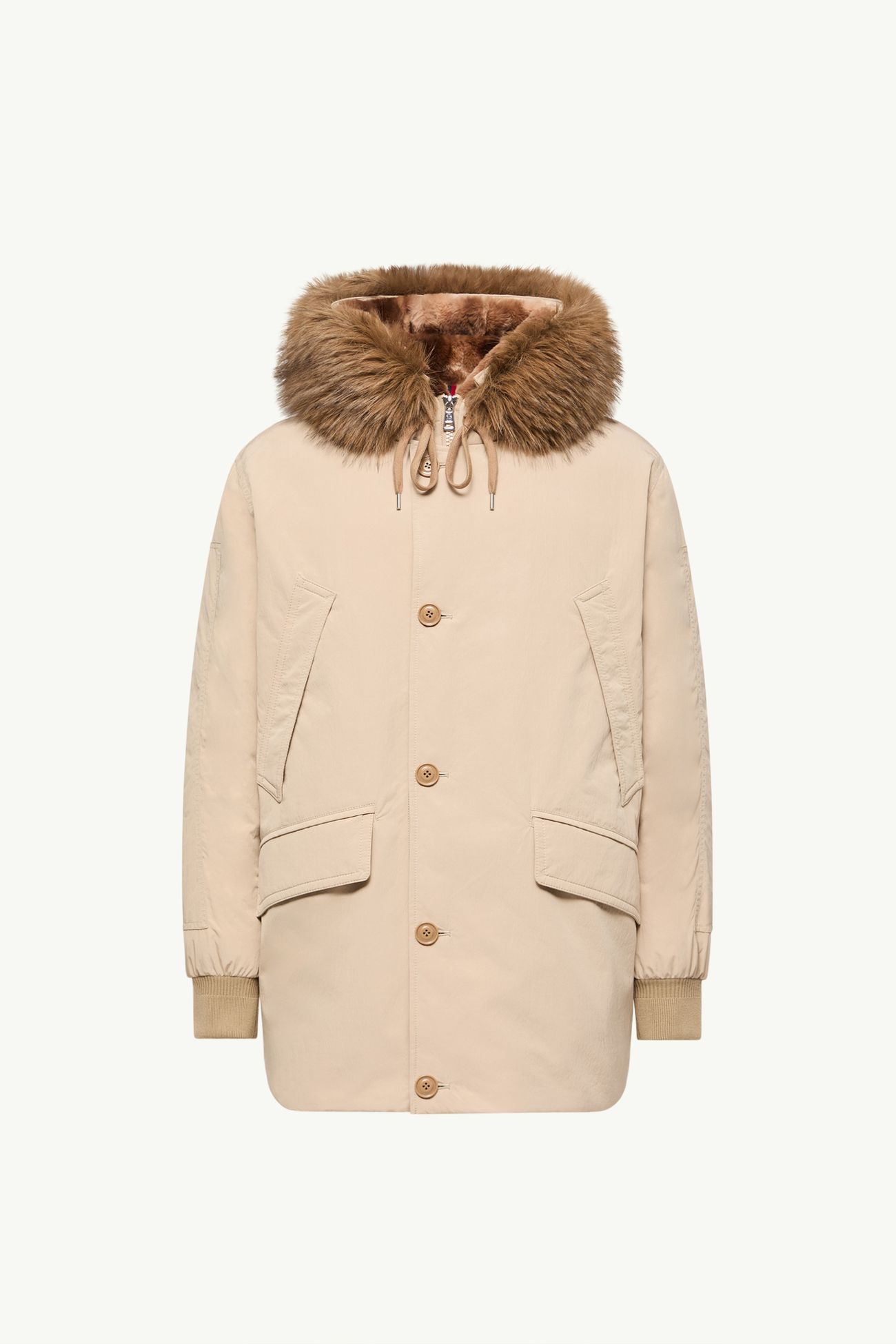 Brevanth 후드 다운 파카 남성 베이지 Moncler 2