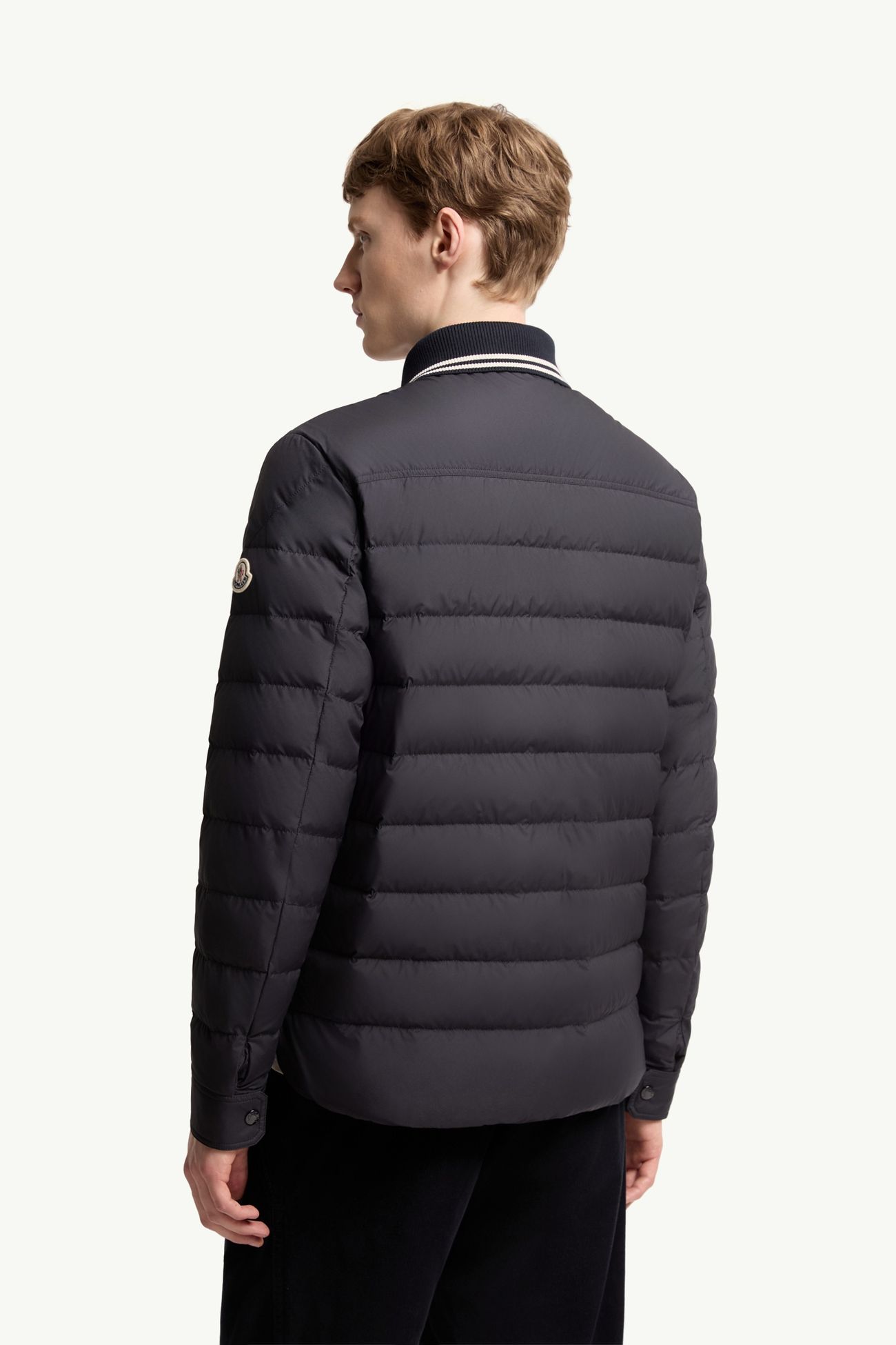 Dorvath 다운 셔츠 재킷 남성 네이비 블루 Moncler 4