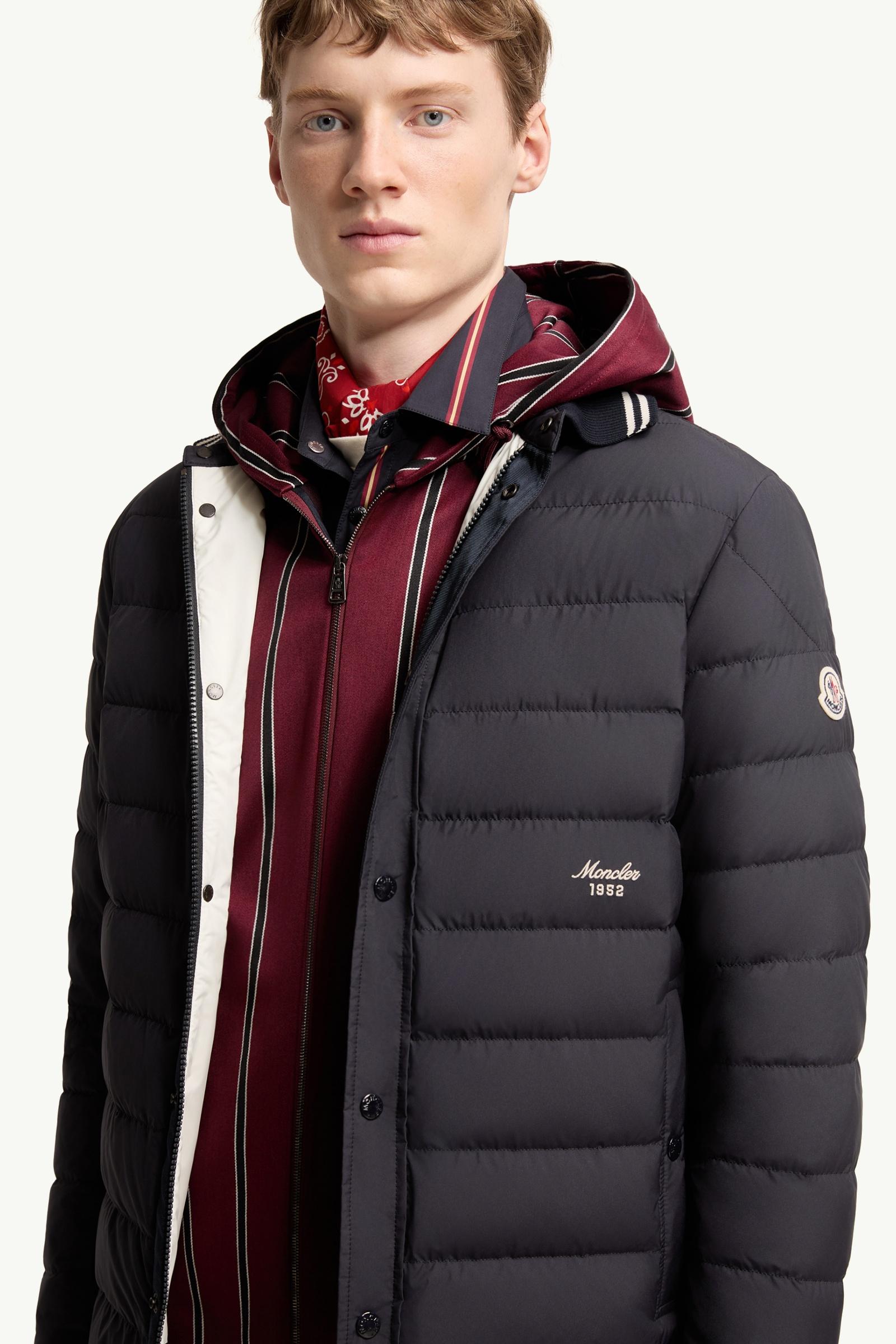 Navy Blue Dorvath Down Shirt Jacket - Shirt Jackets for Men