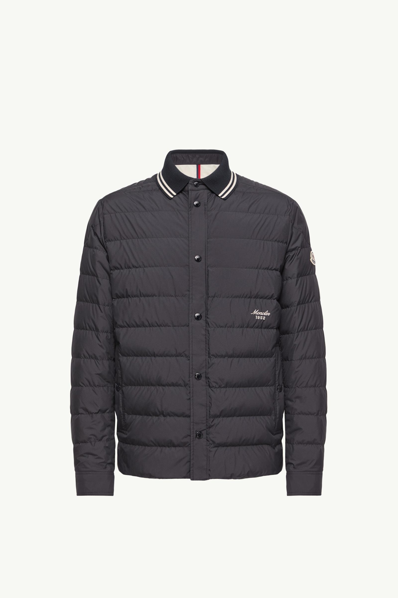 Navy Blue Dorvath Down Shirt Jacket - Shirt Jackets for Men