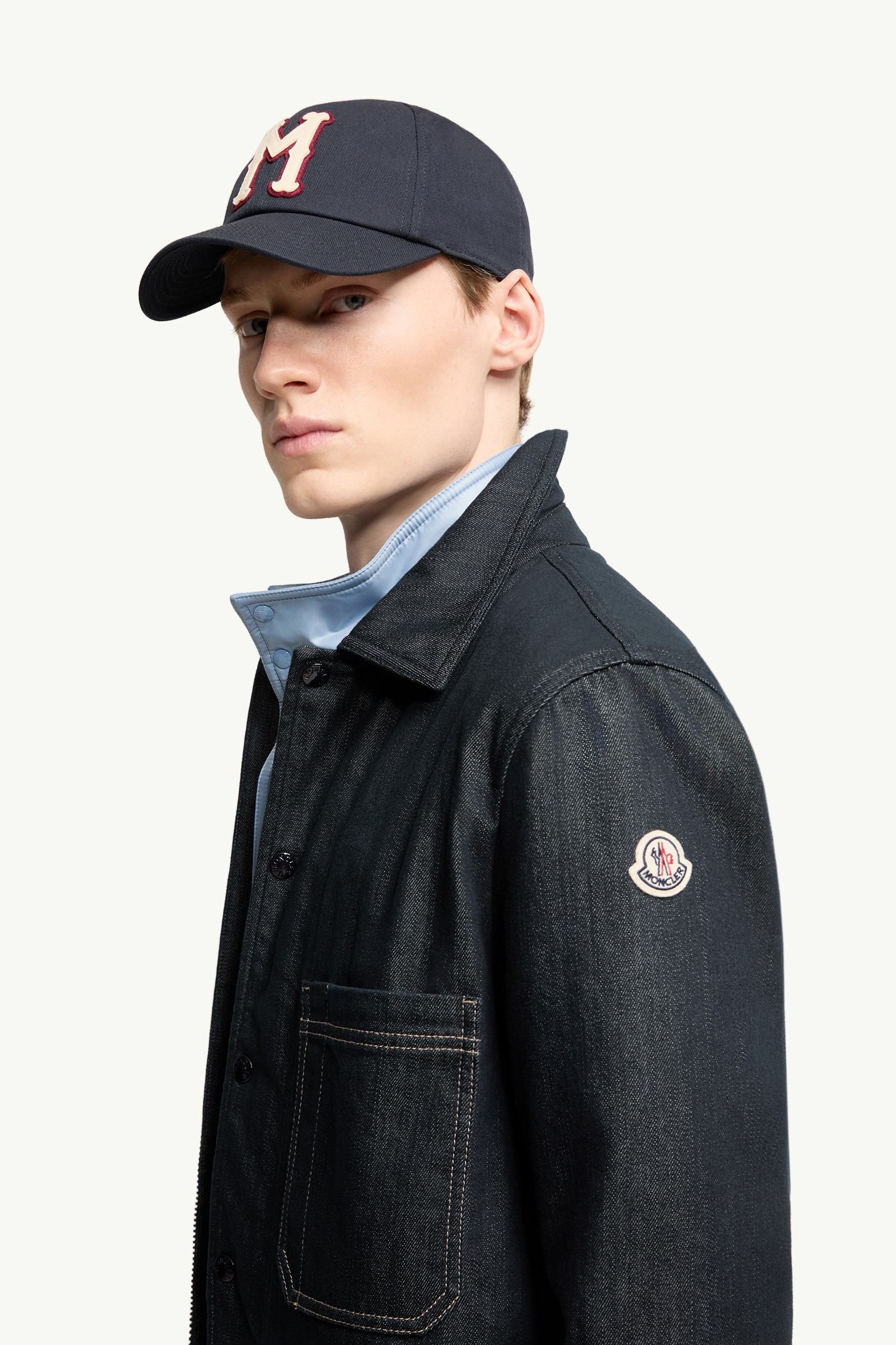 Navy Blue Haderu Denim Shirt Jacket - Shirt Jackets for Men