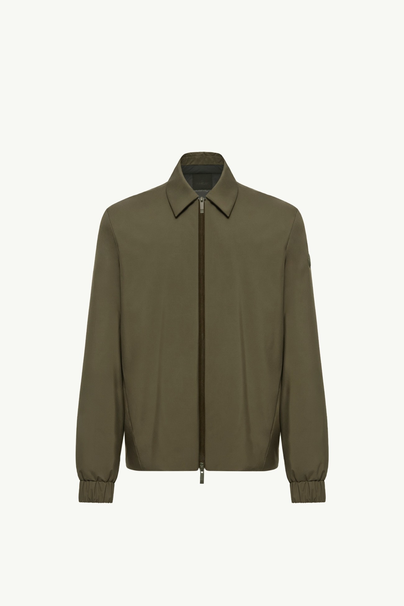 Caramantran Down Shirt Jacket Men Olive Green Moncler 2