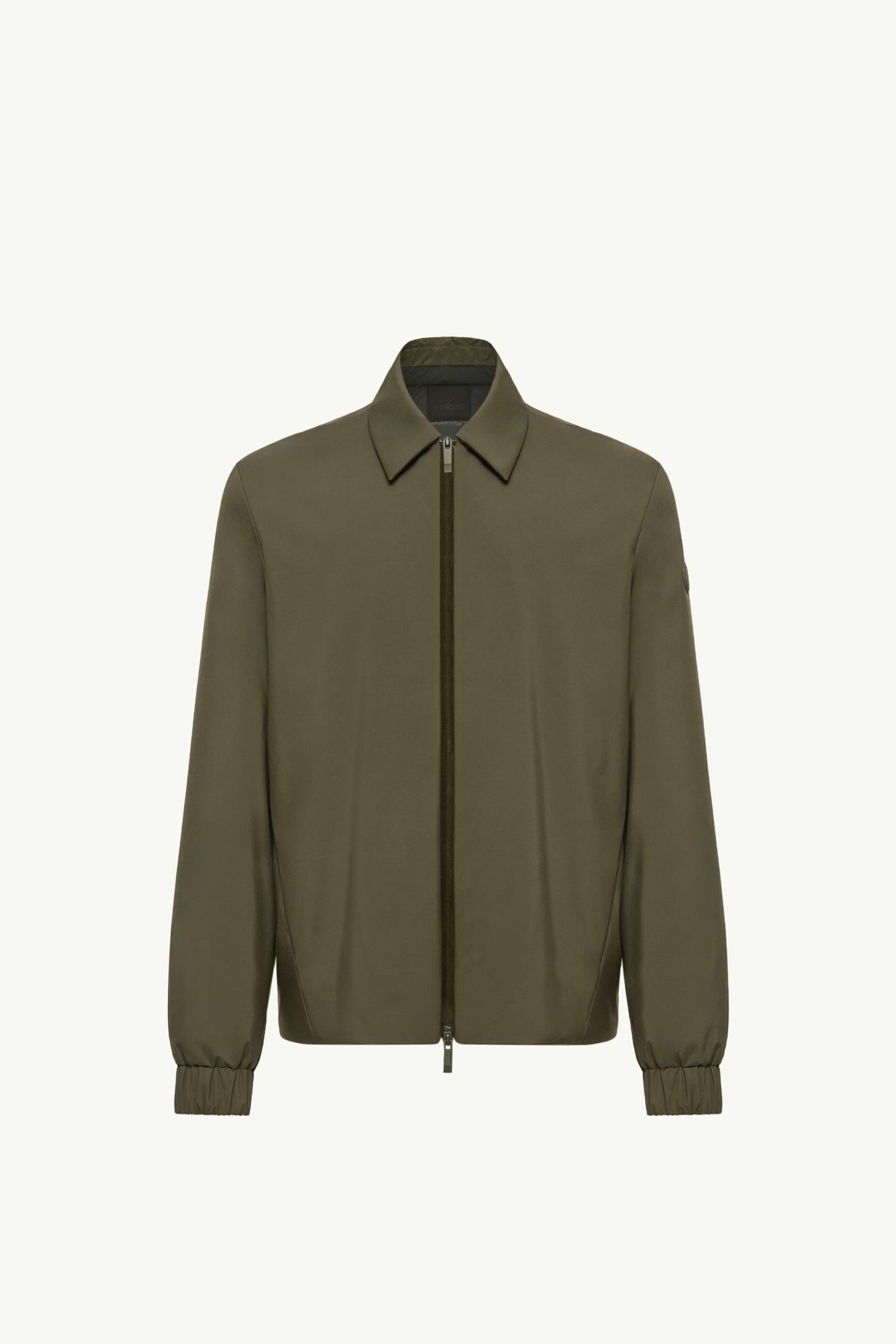 Chaqueta camisera con plumón Caramantran Hombre Verde Oliva Moncler 2