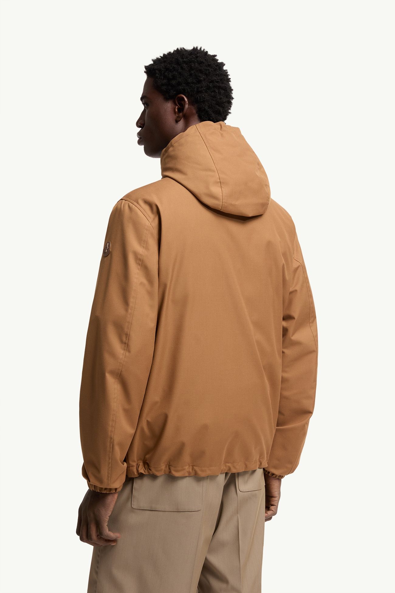Skirnix 3-in-1 kurze Daunenjacke Herren Camel-Beige Moncler 4