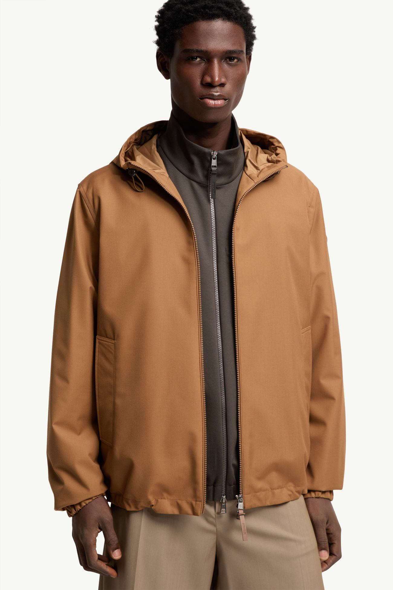 Skirnix三合一短身羽絨外套 男士 駱駝米色 Moncler 6