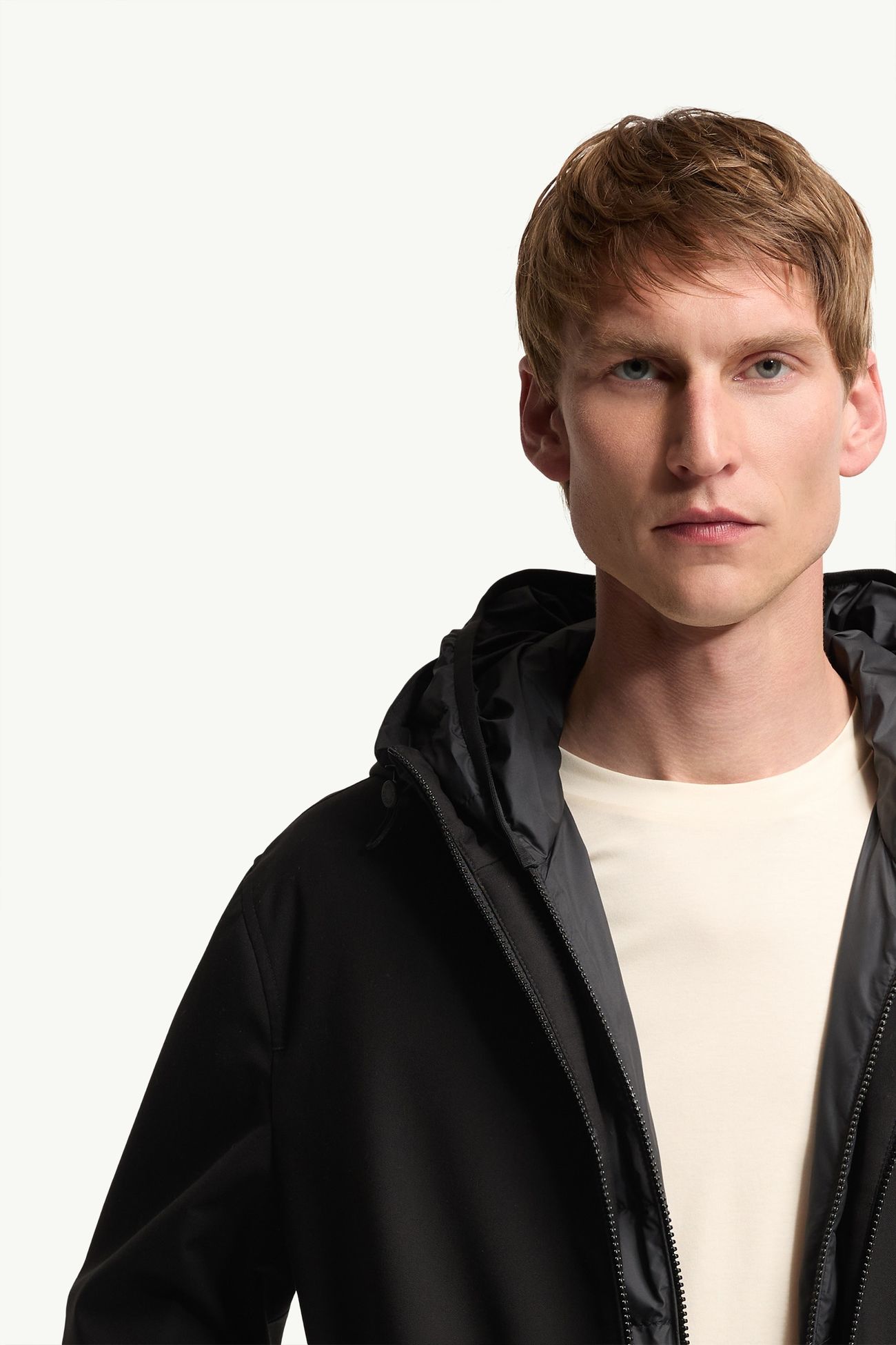Skirnix 3-in-1 Short Down Jacket Men Black Moncler 7
