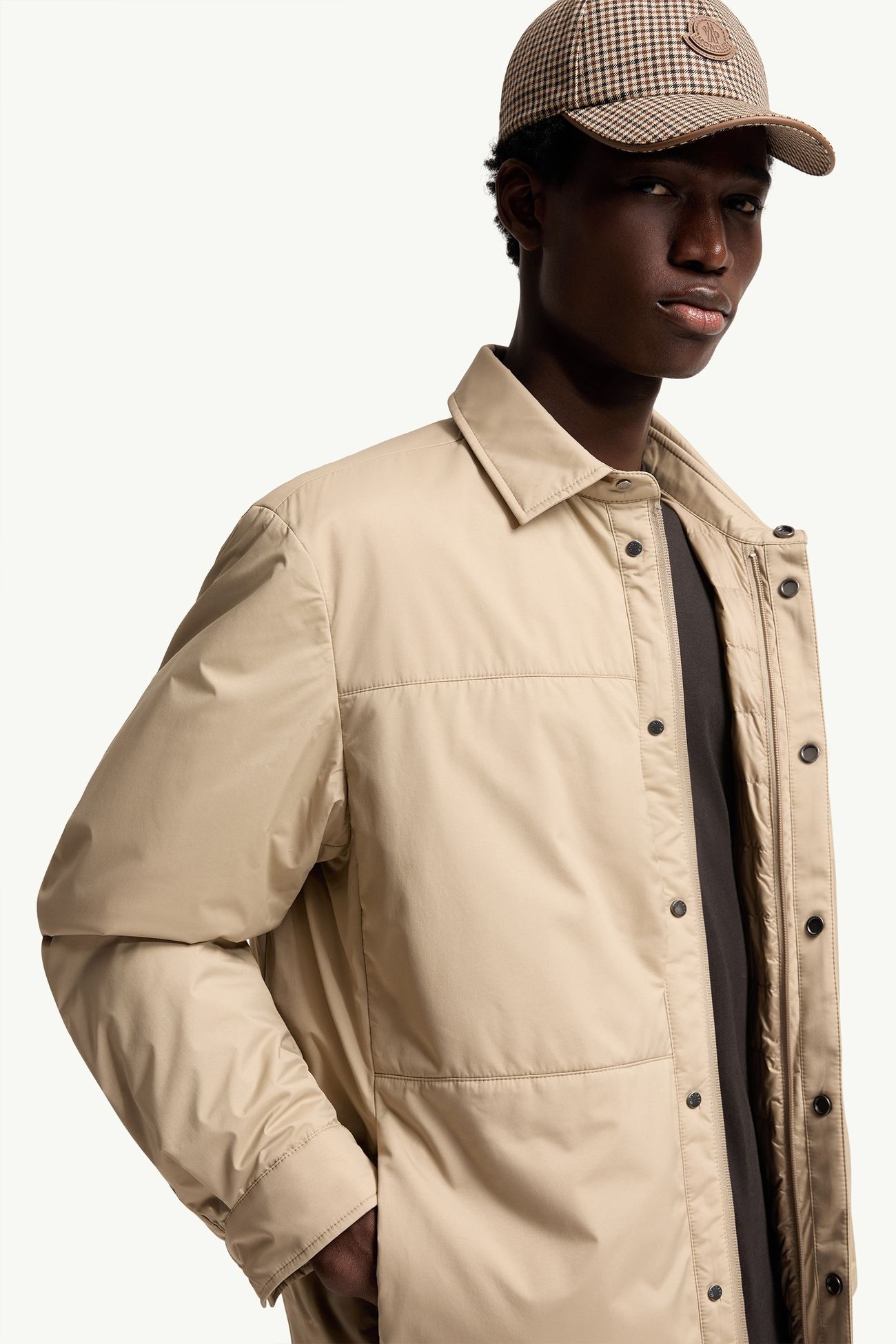 Revoline羽絨恤衫式外套 男士 淺米色 Moncler 5