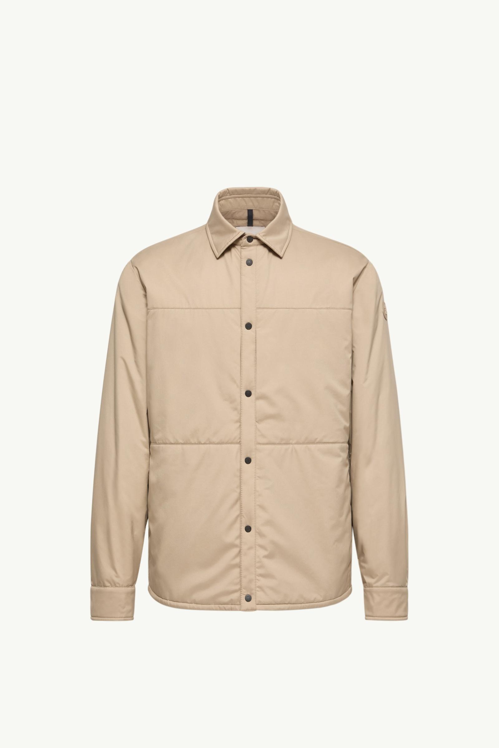 Revoline Down Shirt Jacket Men Light Beige Moncler, 1 of 0