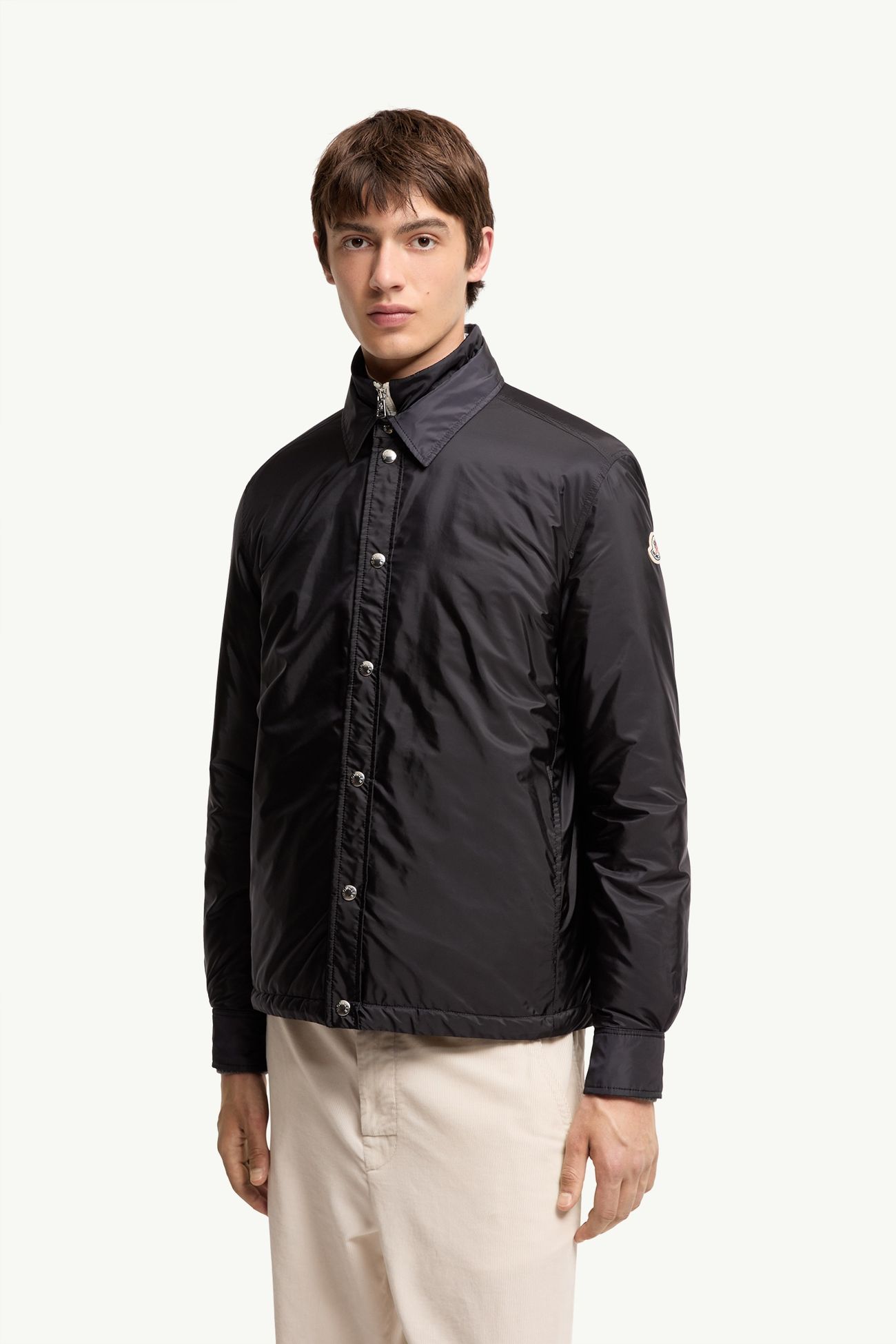 Meridelle男士羽绒衬衫式夹克外套 男士 海军蓝色 Moncler 3