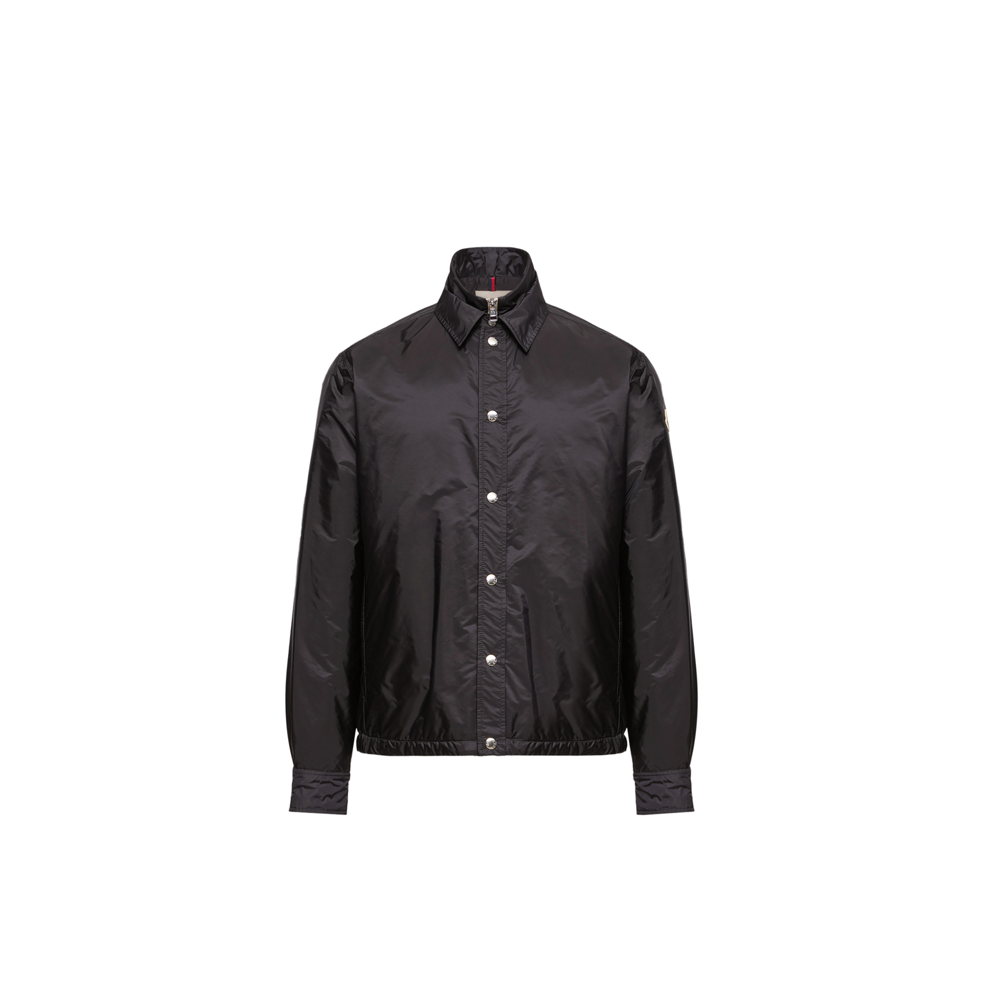 Moncler   Meridelle Down Shirt Jacket for Men in Blue, Size: 42
