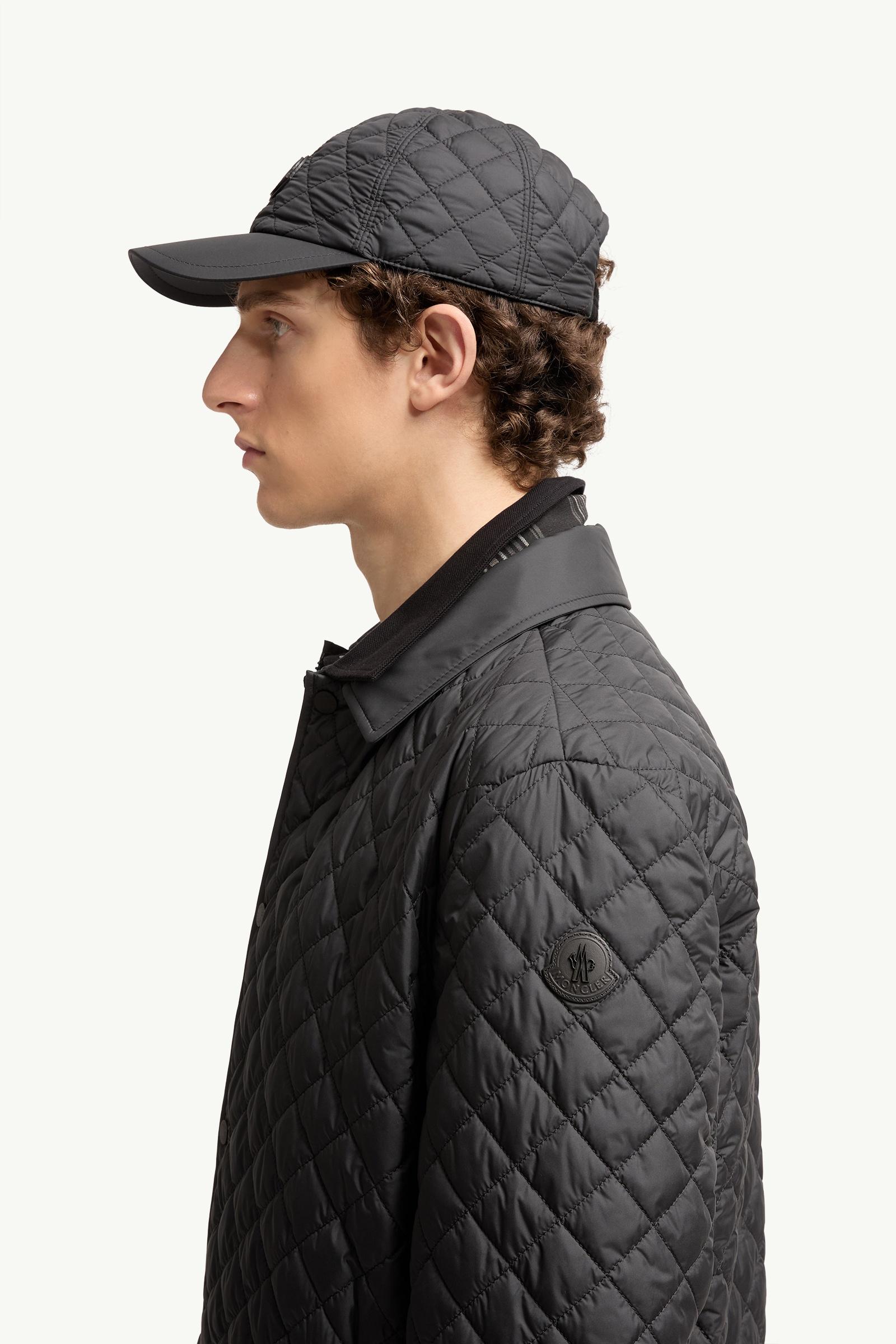Black Avrelie Diamond Quilted Padded Shirt Jacket - Shirt Jackets