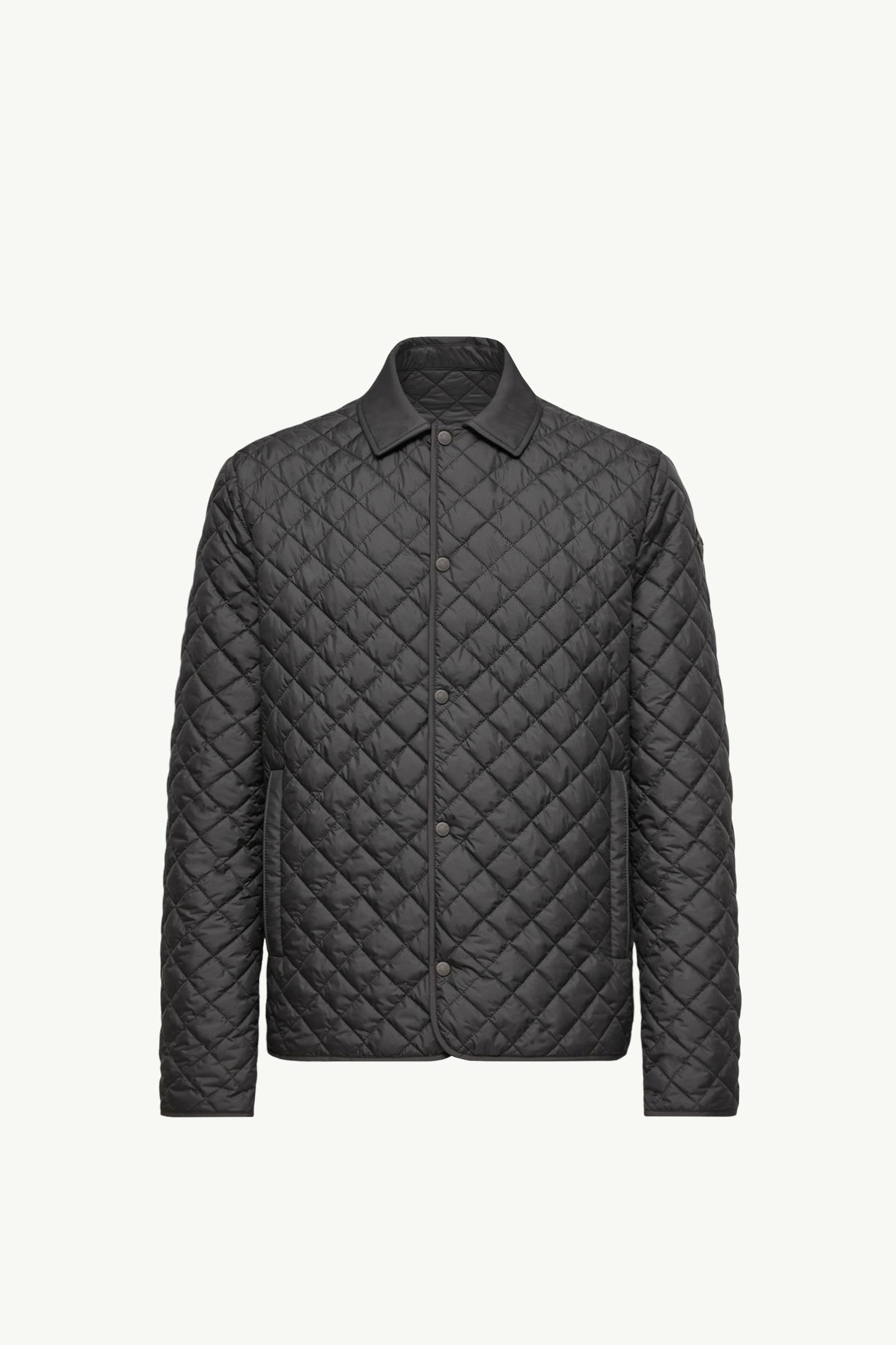 Avrelie Diamond Quilted Padded Shirt Jacket Men Black Moncler, 1 of 0