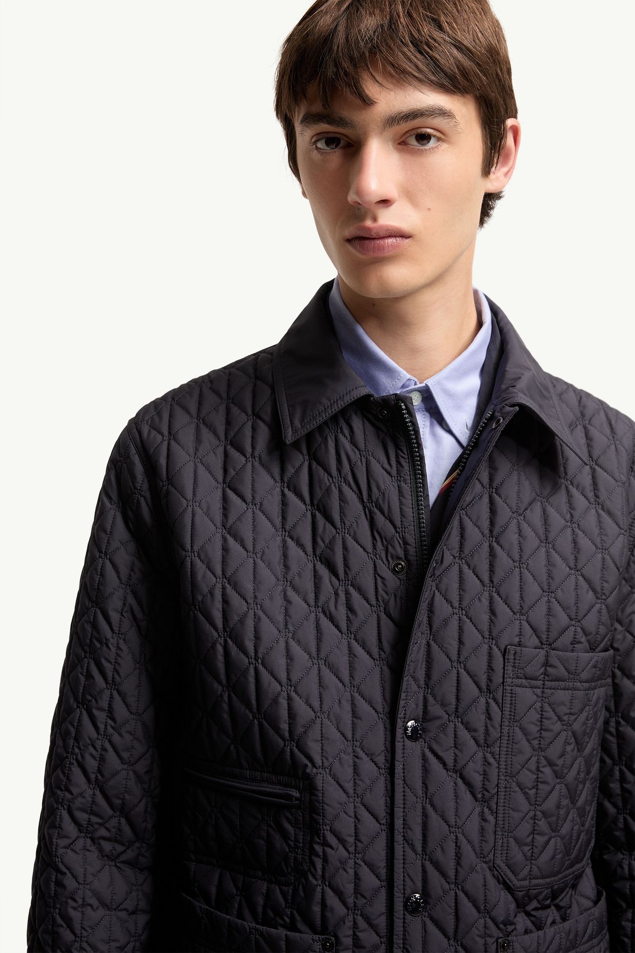 Theoline ๋ค์ด์๋ชฌ๋ ํผํ
ํจ๋ฉ ์ฌํท ๋จ์ฑ ๋ค์ด๋น ๋ธ๋ฃจ Moncler 5