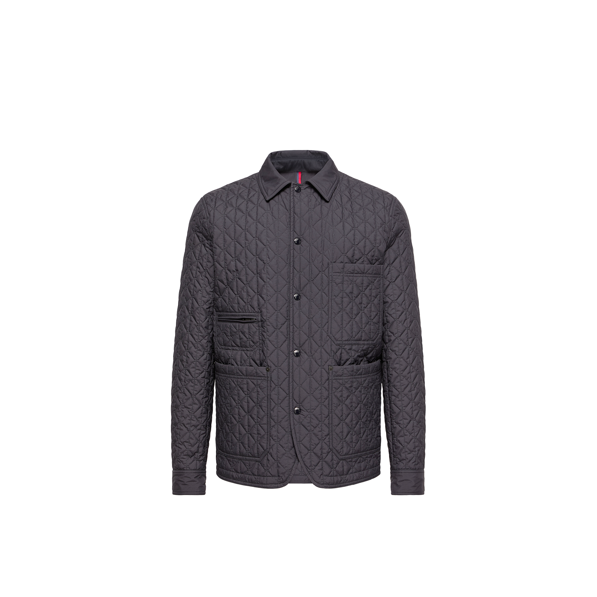 Moncler   Theoline Diamond-Quilted Padded Jacket for Men in Blue, Size: 38
