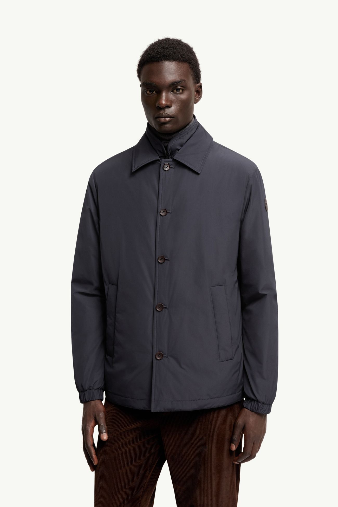 Maindo Daunen-Hemdjacke Herren Navyblau Moncler 3