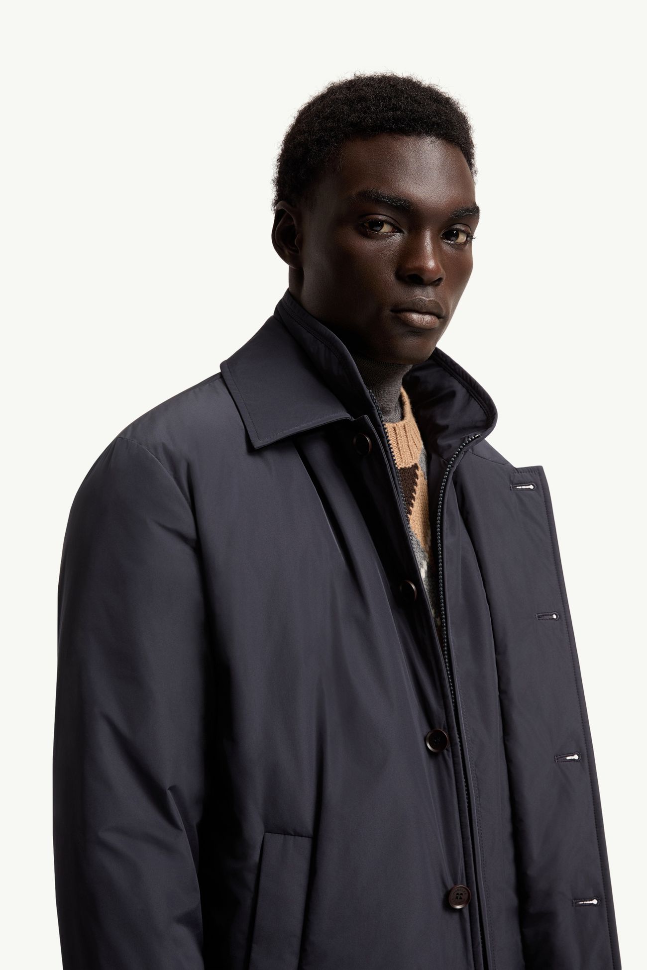 Doudoune-chemise Maindo Hommes Bleu marine Moncler 5