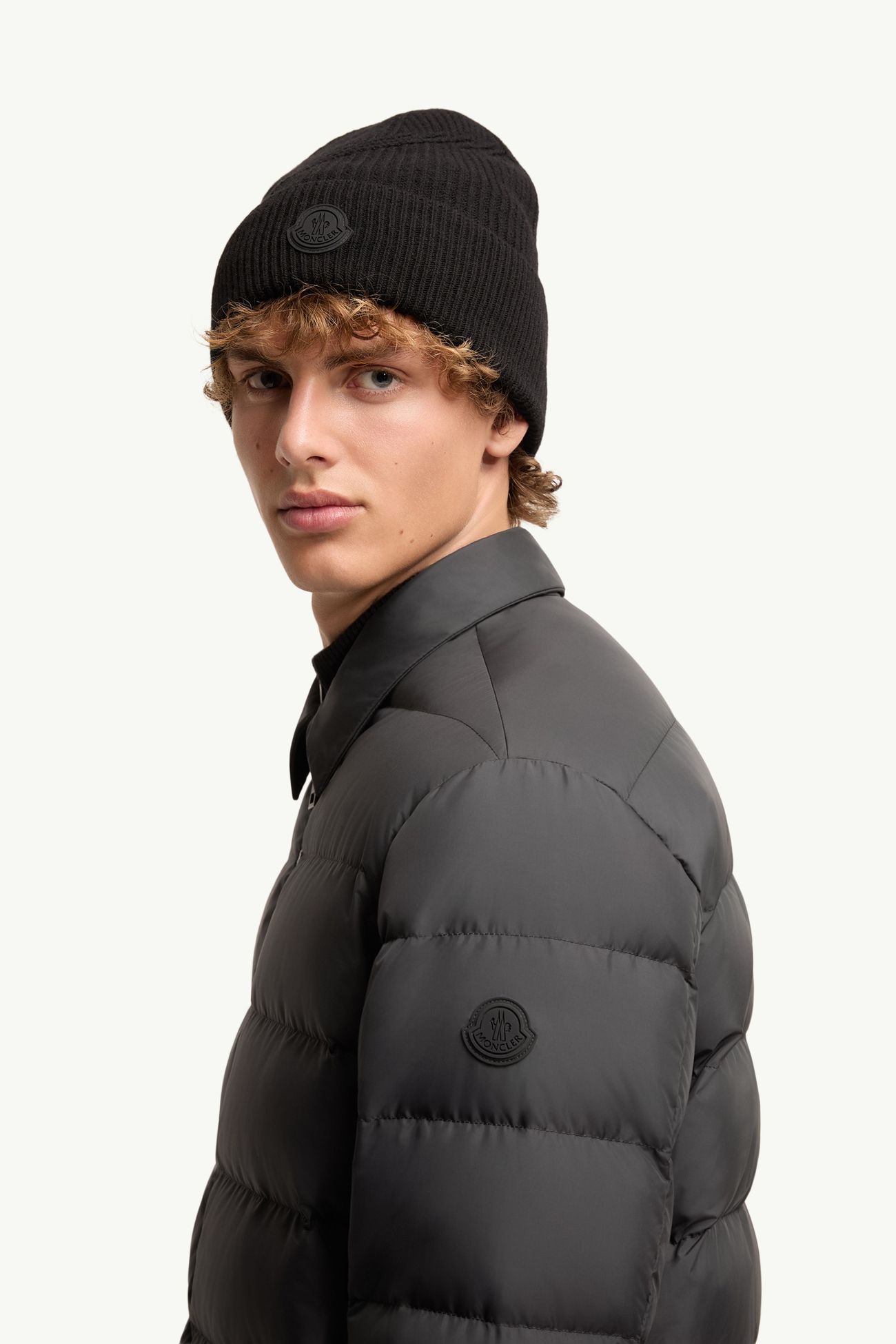 Malghette男士衬衫式夹克外套 男士 黑色 Moncler 1