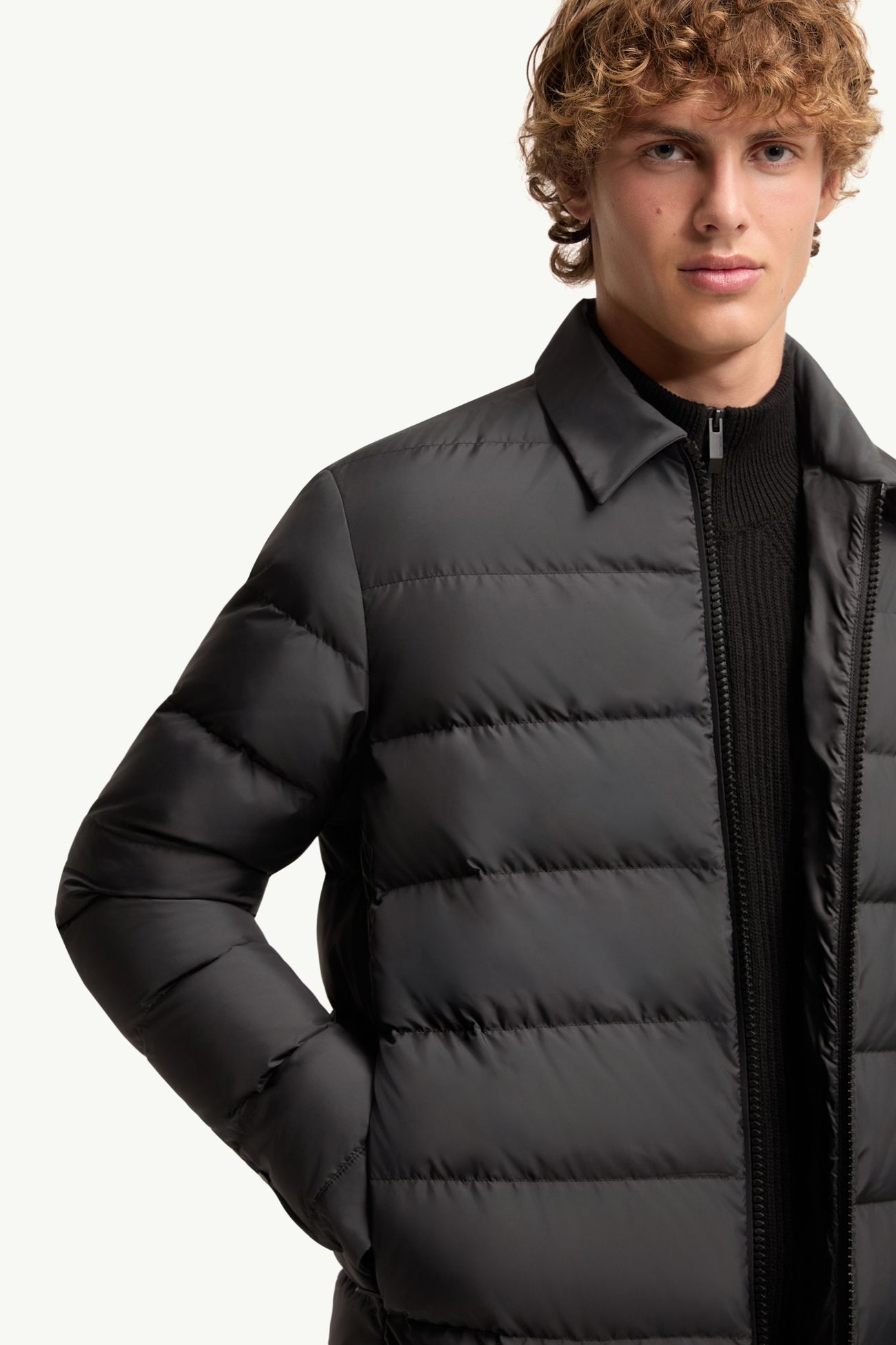 Chaqueta camisera Malghette Hombre Negro Moncler 5