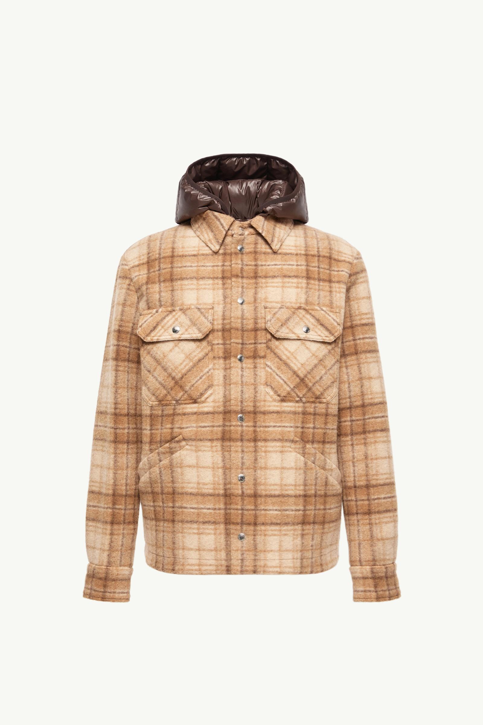 Nyvalin 3-in-1-Daunen-Flanelljacke mit Kapuze Herren Beige Moncler, 1 of 0