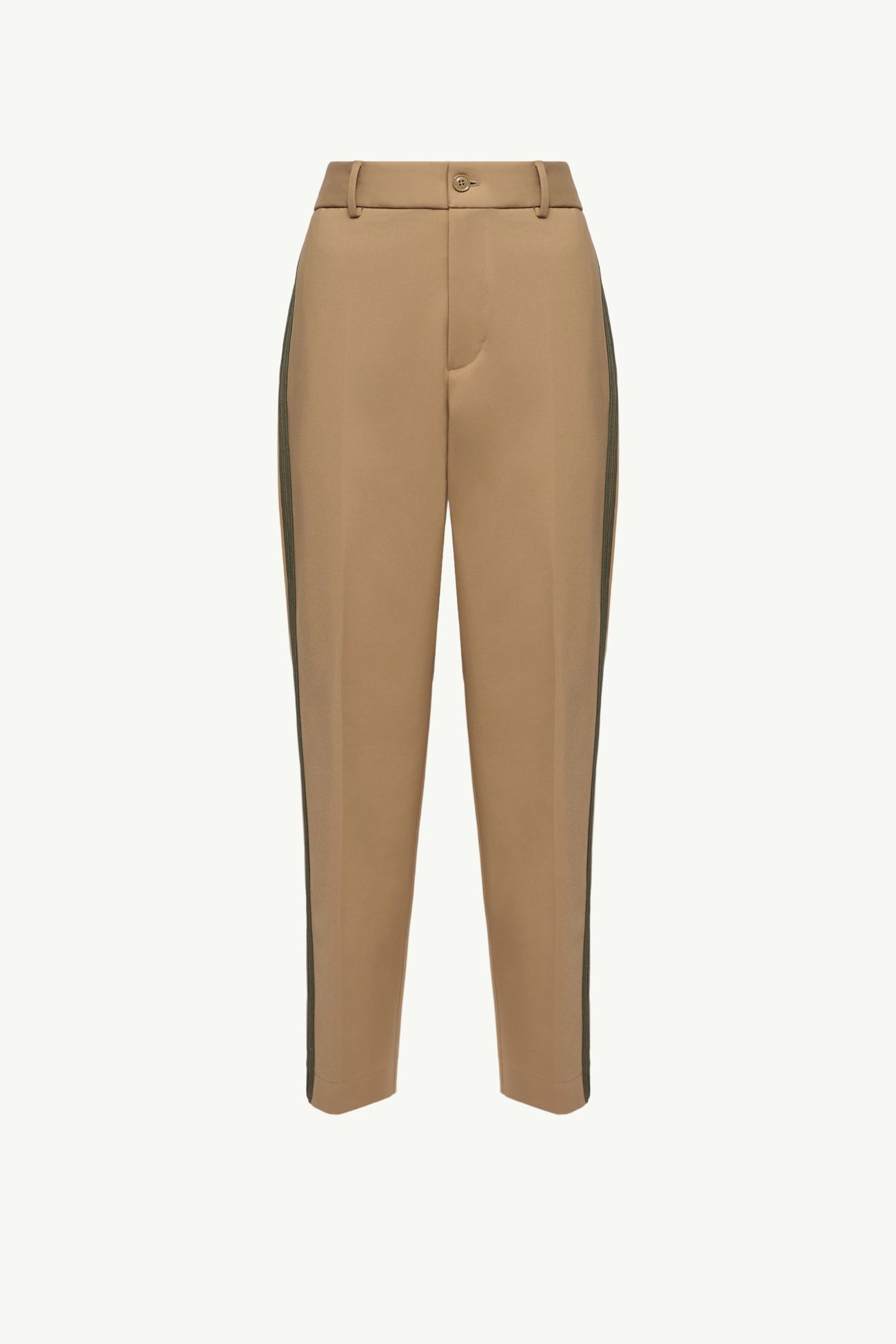 Pantaloni in misto cotone sartoriali Uomo Beige Moncler 2