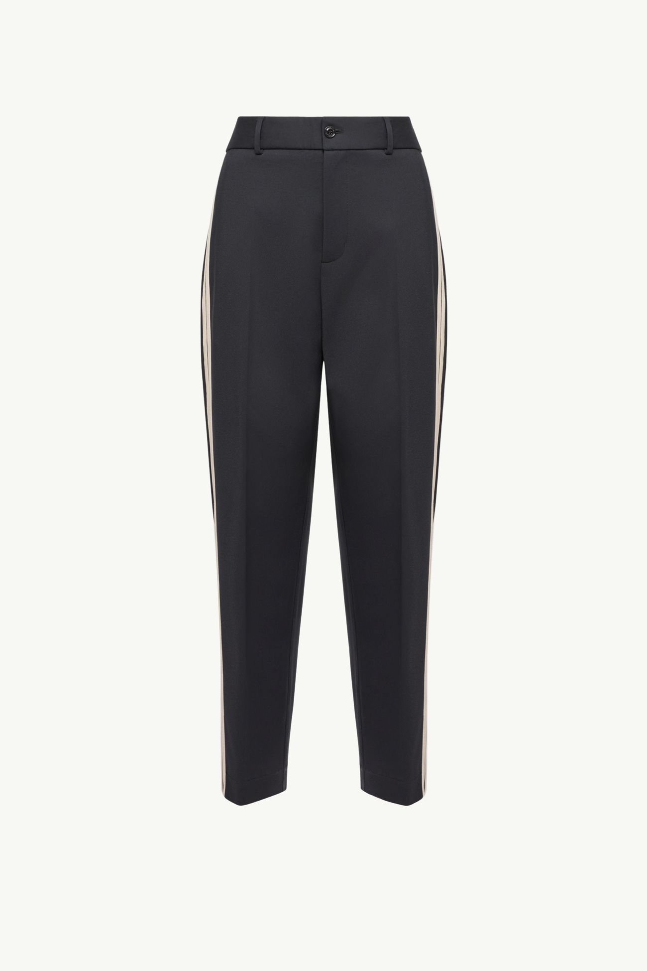 Tailored Cotton Blend Pants Men Dark Blue Moncler 2