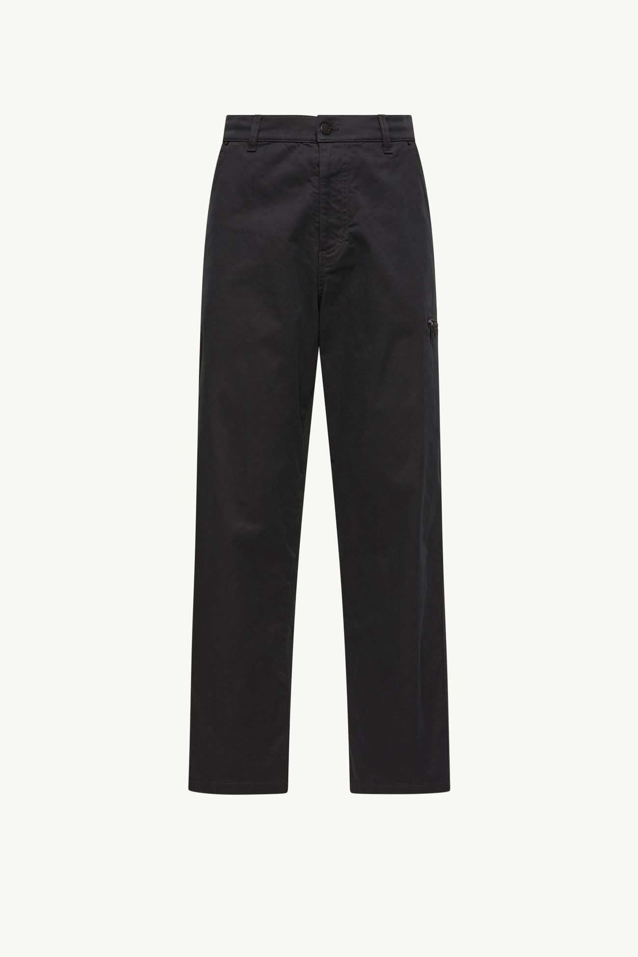 Hose aus Stretch-Gabardine Herren Schwarz Moncler 2