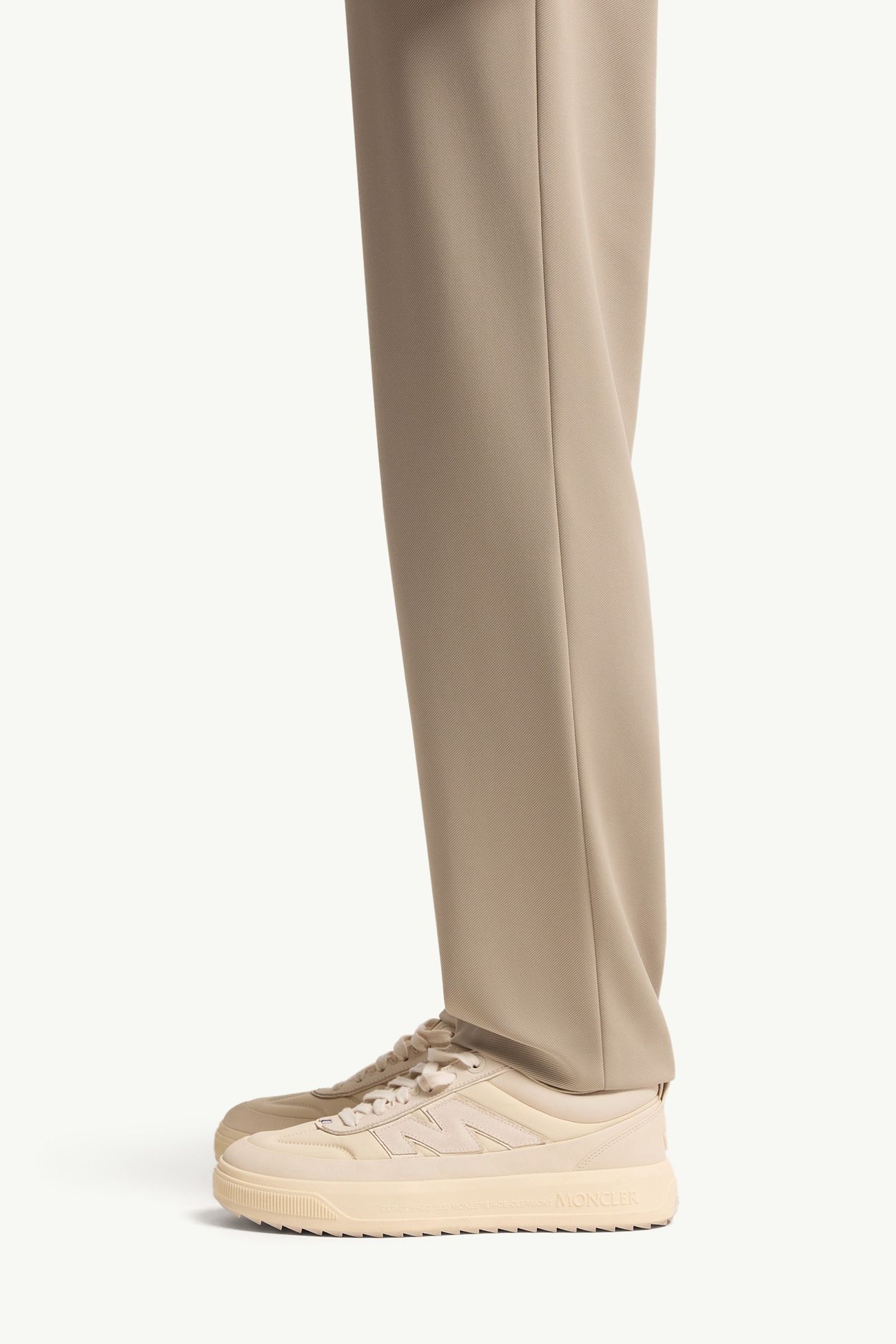 Joggers con logo Uomo Grigio Talpa Moncler 1